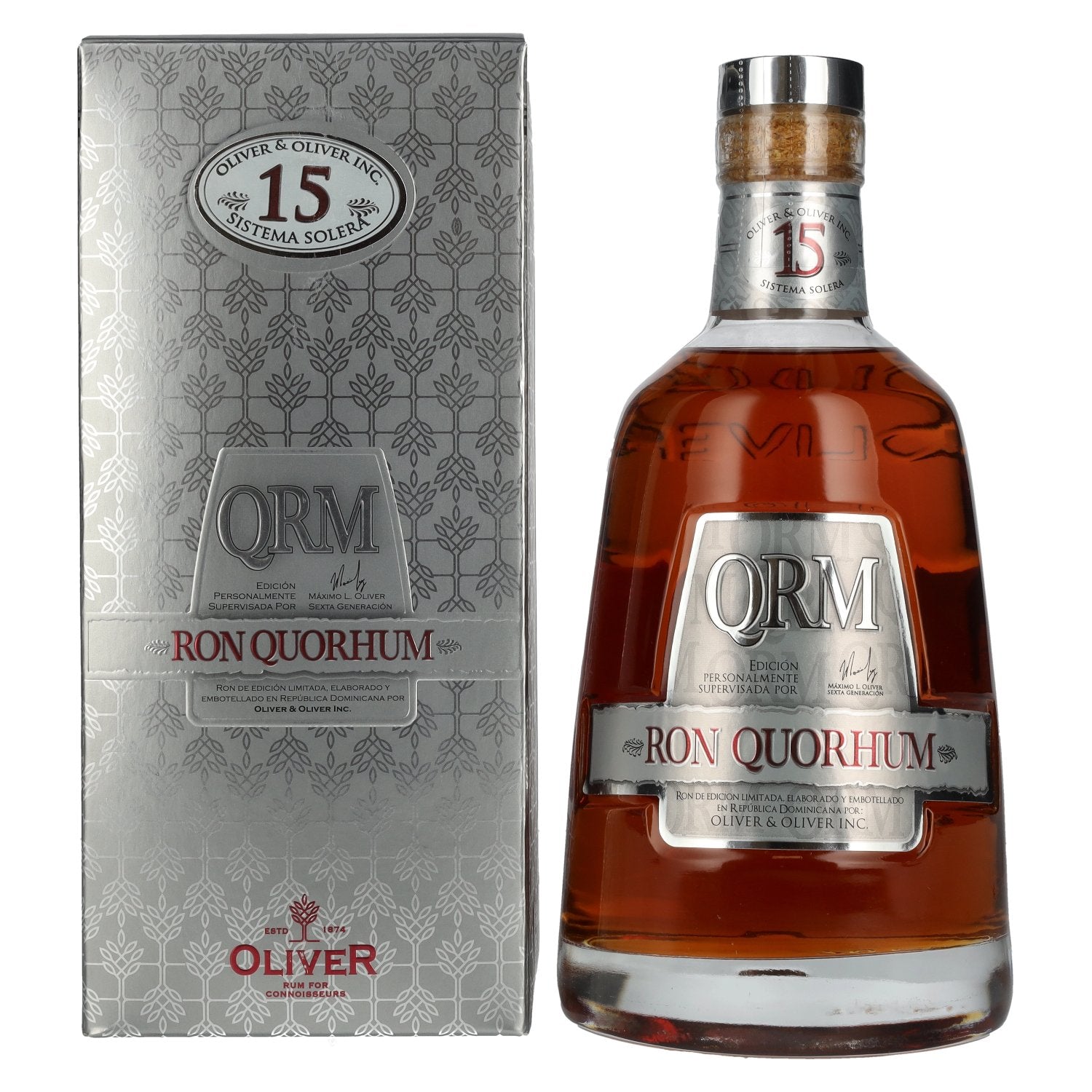 Ron Quorhum 15 Sistema Solera 40% Vol. 0,7l in Geschenkbox