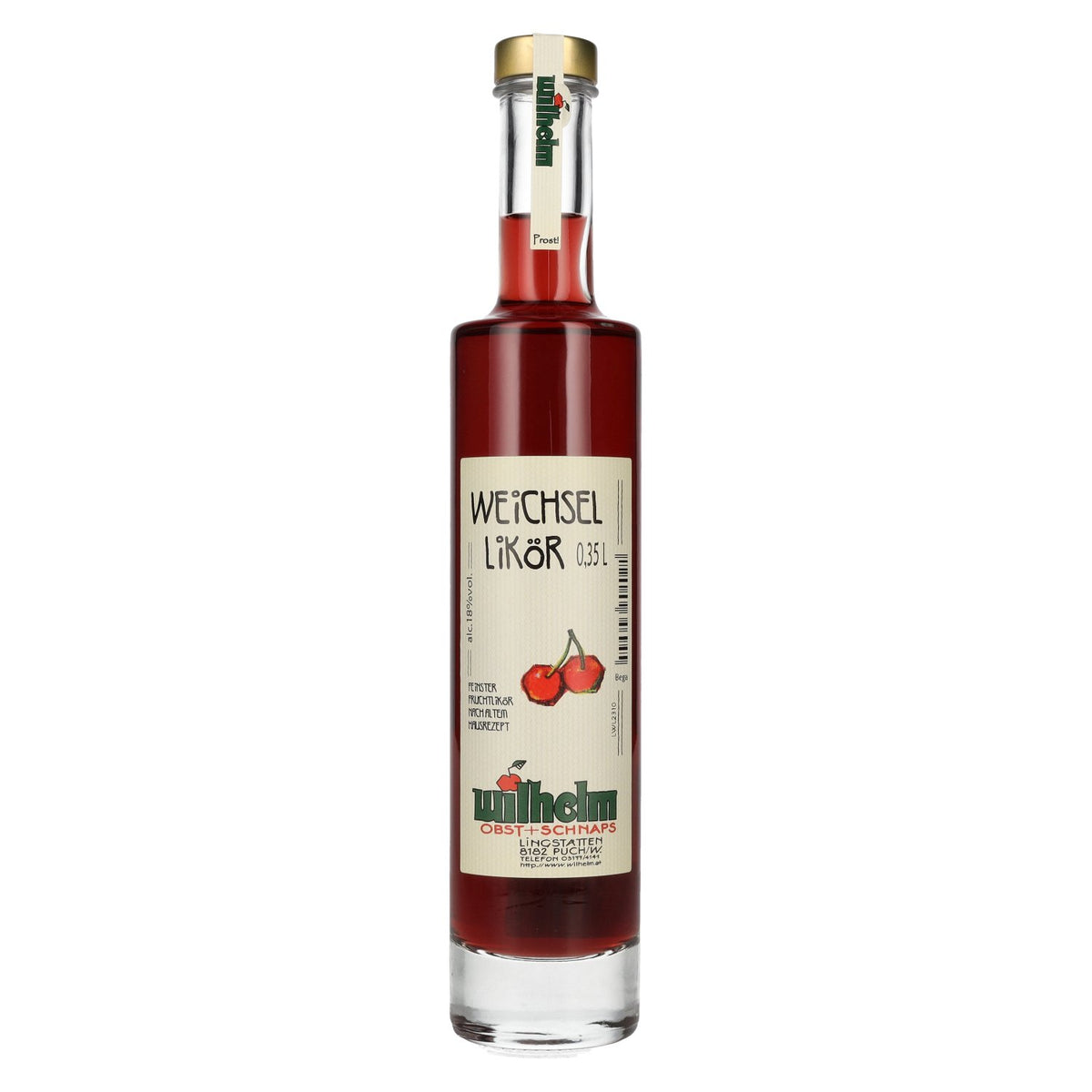 Wilhelm Weichsellikör 18% vol. 0,35 l
