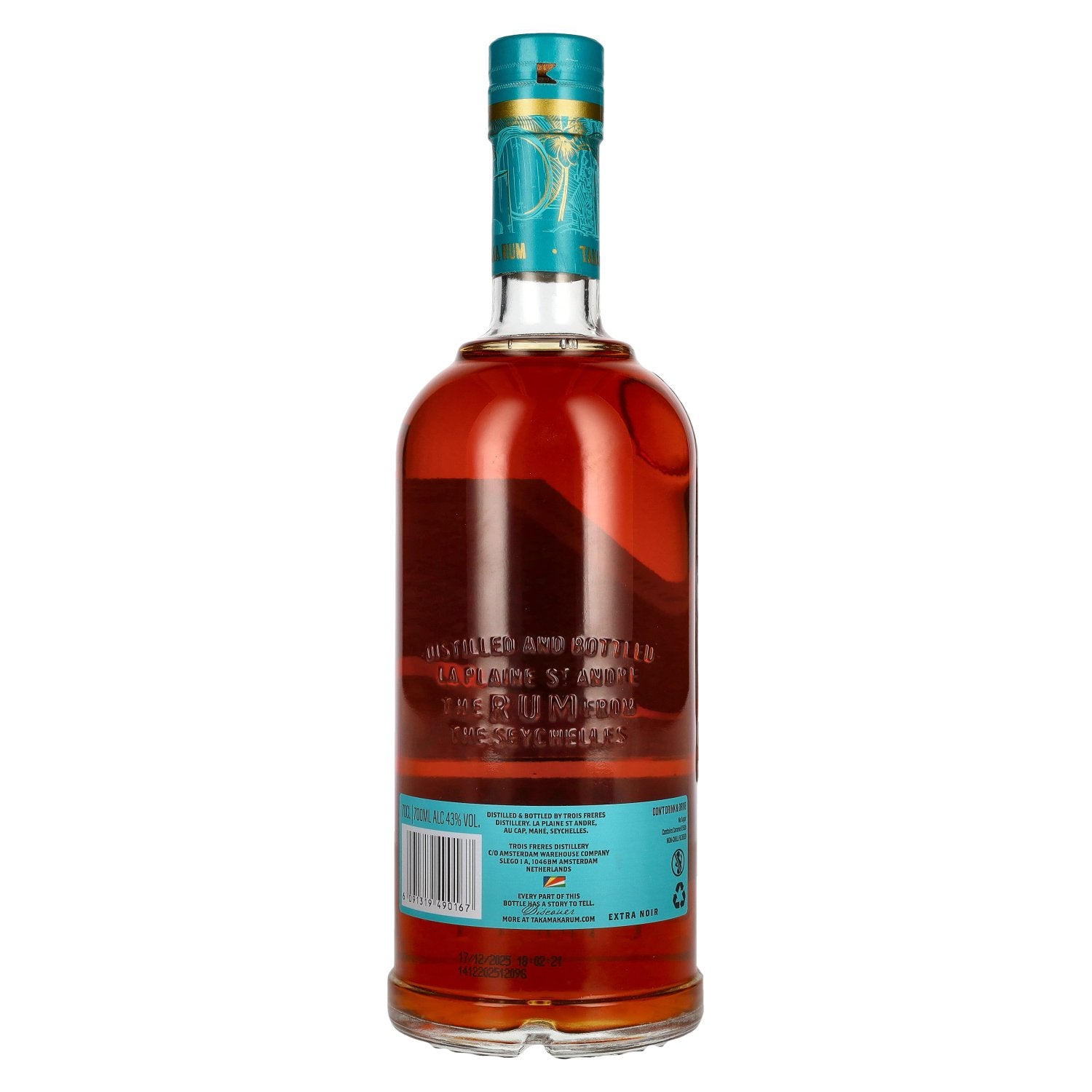 Takamaka EXTRA NOIR Rum 43% Vol. 0,7l