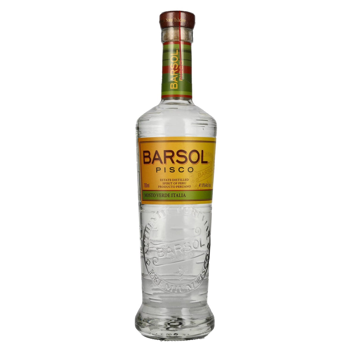Barsol Pisco MOSTO VERDE ITALIA 41,8% vol. 0,7l
