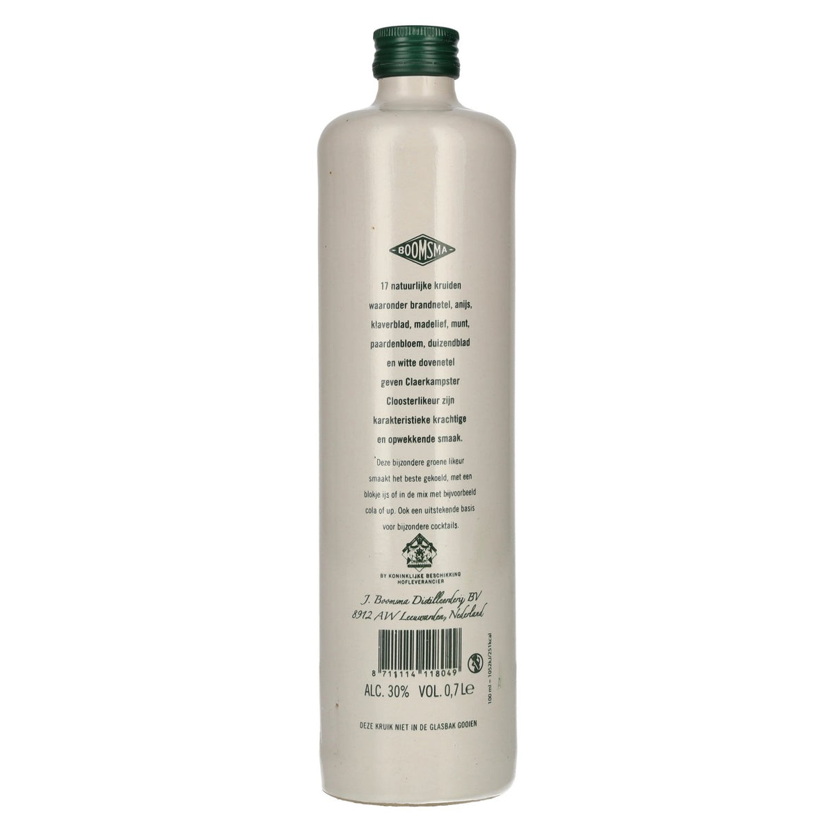 BOOMSMA Claerkampster Cloosterlikeur 30% vol. 0,7 l