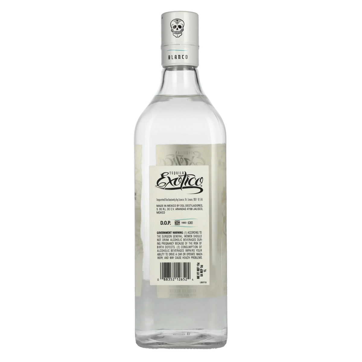 Tequila Exotico Blanco 100 % Puro de Agave 40 % vol. 1 l