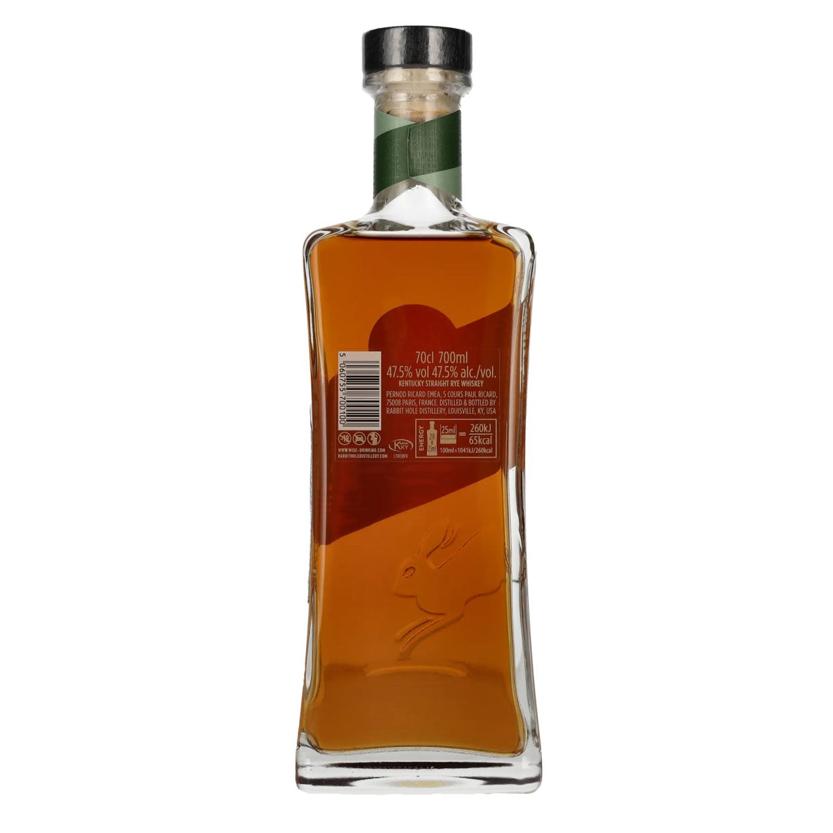 Rabbit Hole Boxergrail Kentucky Straight Rye Whisky 47.5% ABV 0.7l