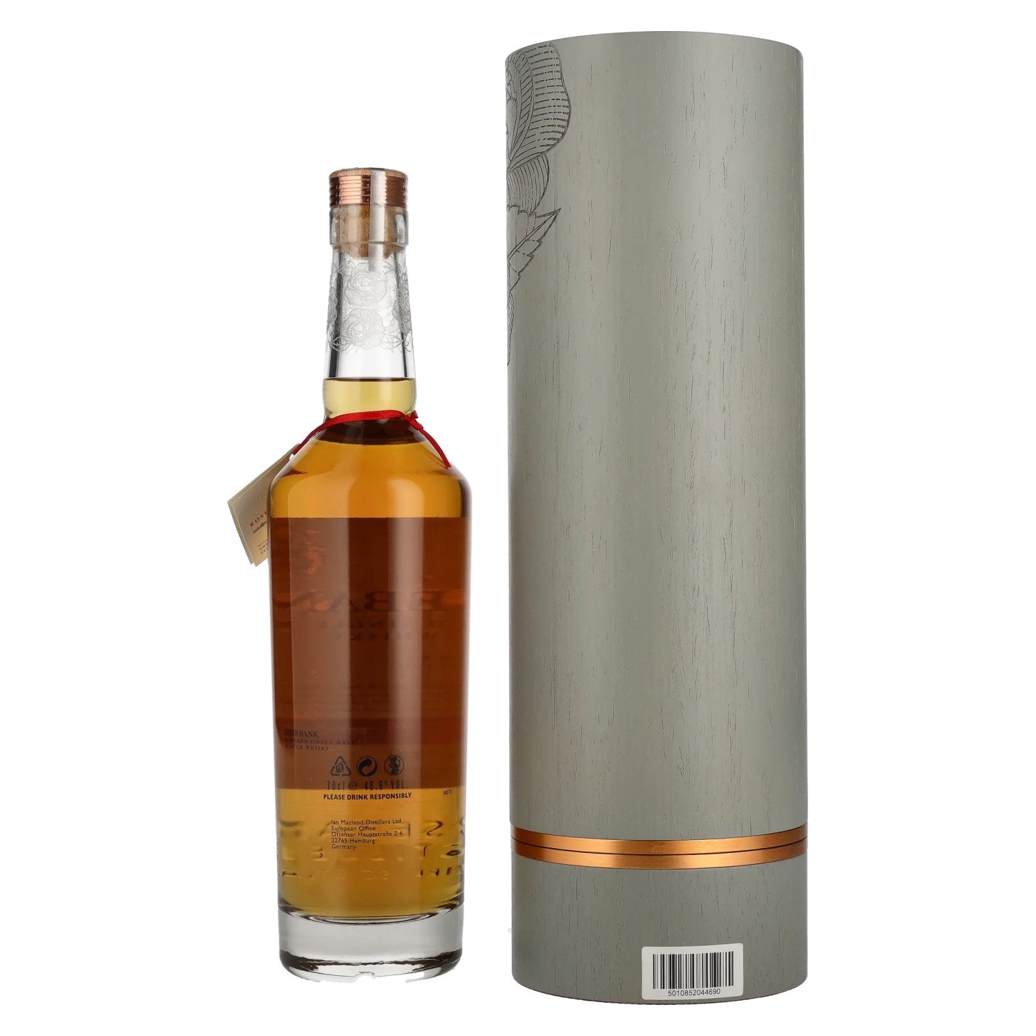 Rosebank 30 Years Old Lowland Single Malt RELEASE I 2020 48,6% Vol. 0,7l en boîte cadeau