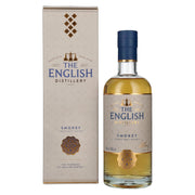 The English Whisky Co. SMOKEY Single Malt Whisky 43 % vol., 0,7 l, dans un coffret cadeau