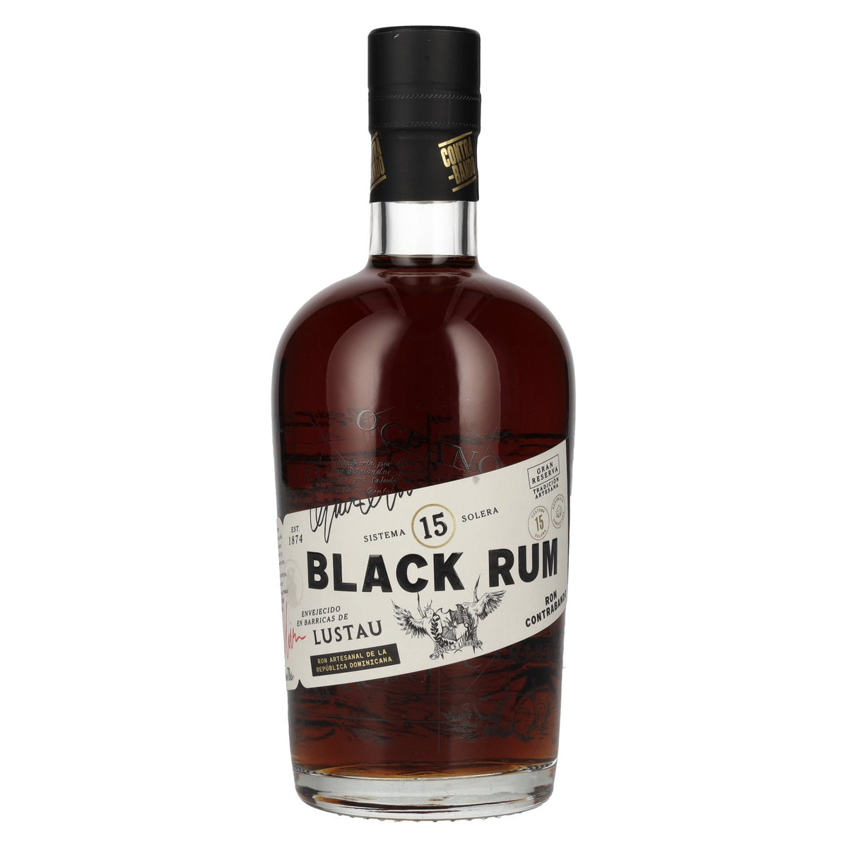 Ron Contrabando Black Solera 15 ans, 40 % vol., 0,7 l