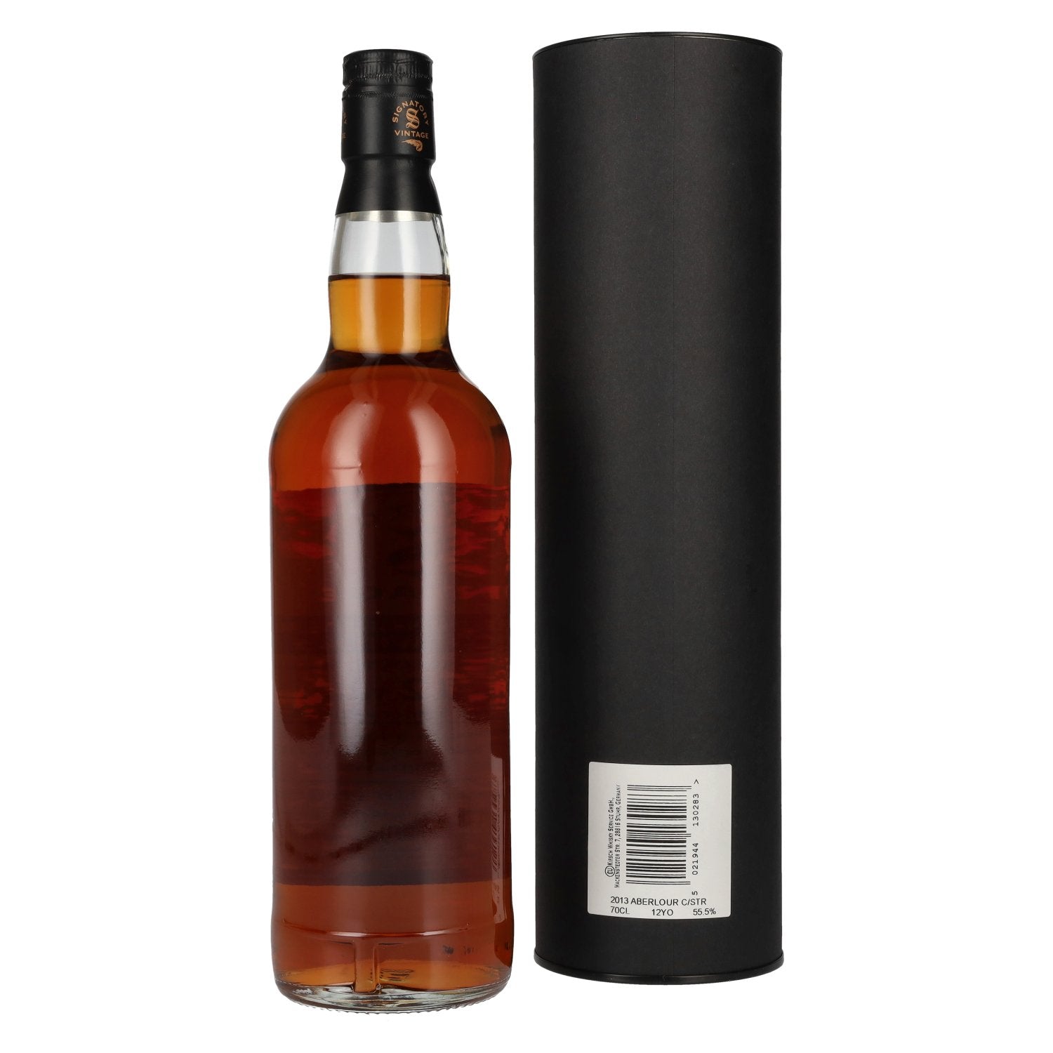Signatory Vintage ABERLOUR 12 Years Old 1st Fill Oloroso Sherry Butt Finish Cask # 6 55,5% Vol. 0,7l in Geschenkbox