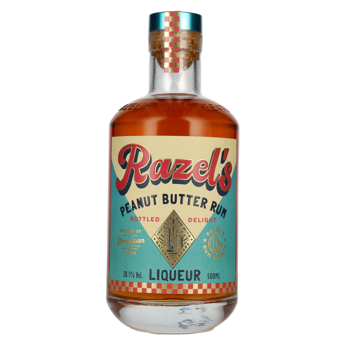 Razel's Peanut Butter Rum Liqueur 38.1% ABV 0.5l
