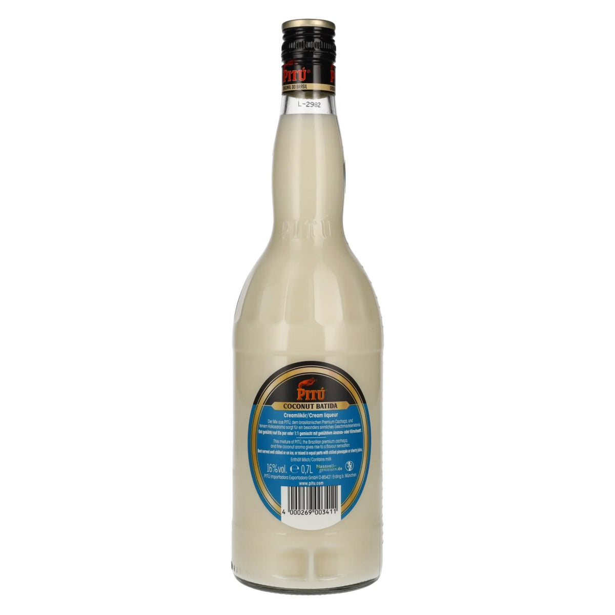 PITÚ Coconut Batida 16% vol. 0,7 l