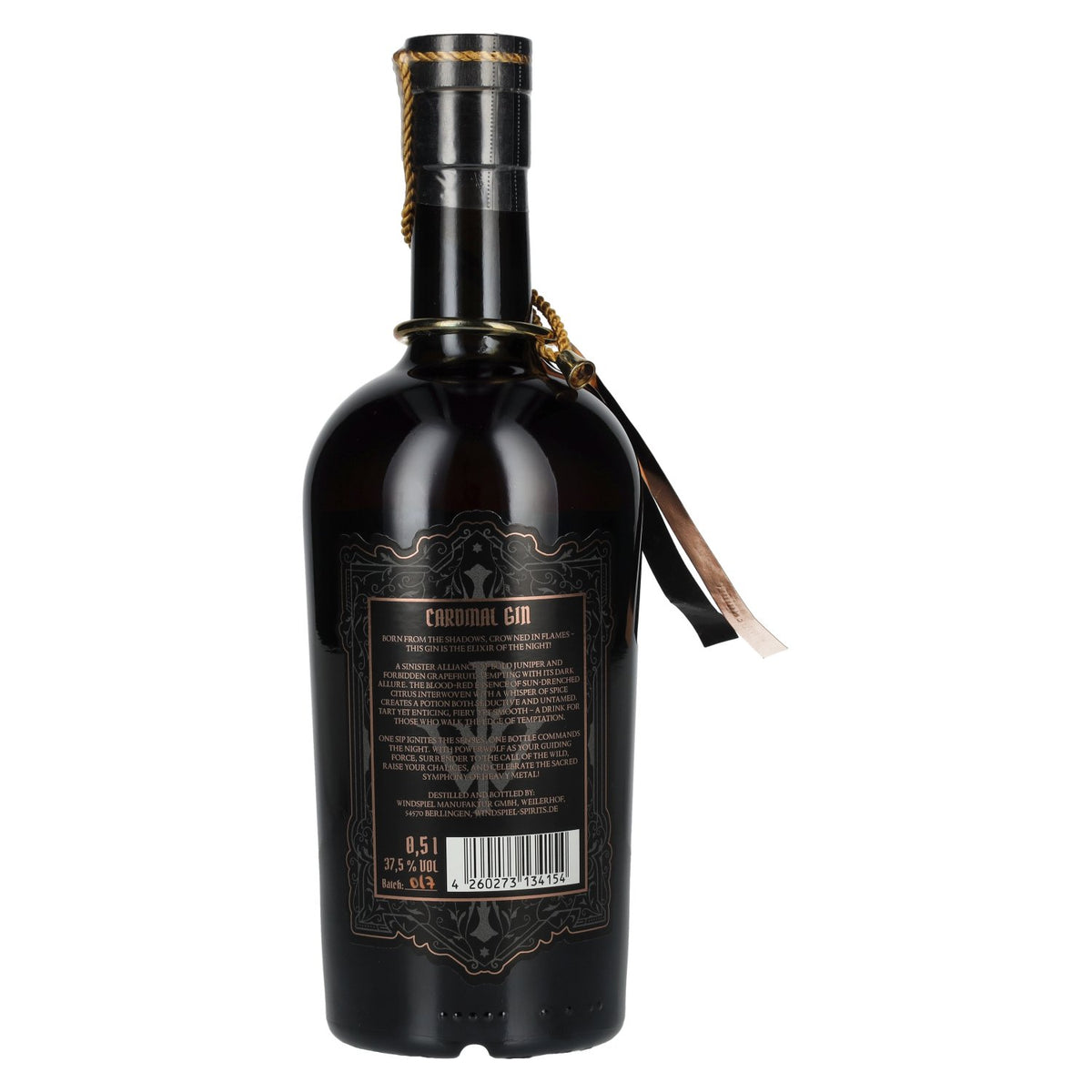 Windspiel PW Powerwolf Cardinal Gin Forbidden Grapefruit 2025 37,5 % vol. 0,5 l