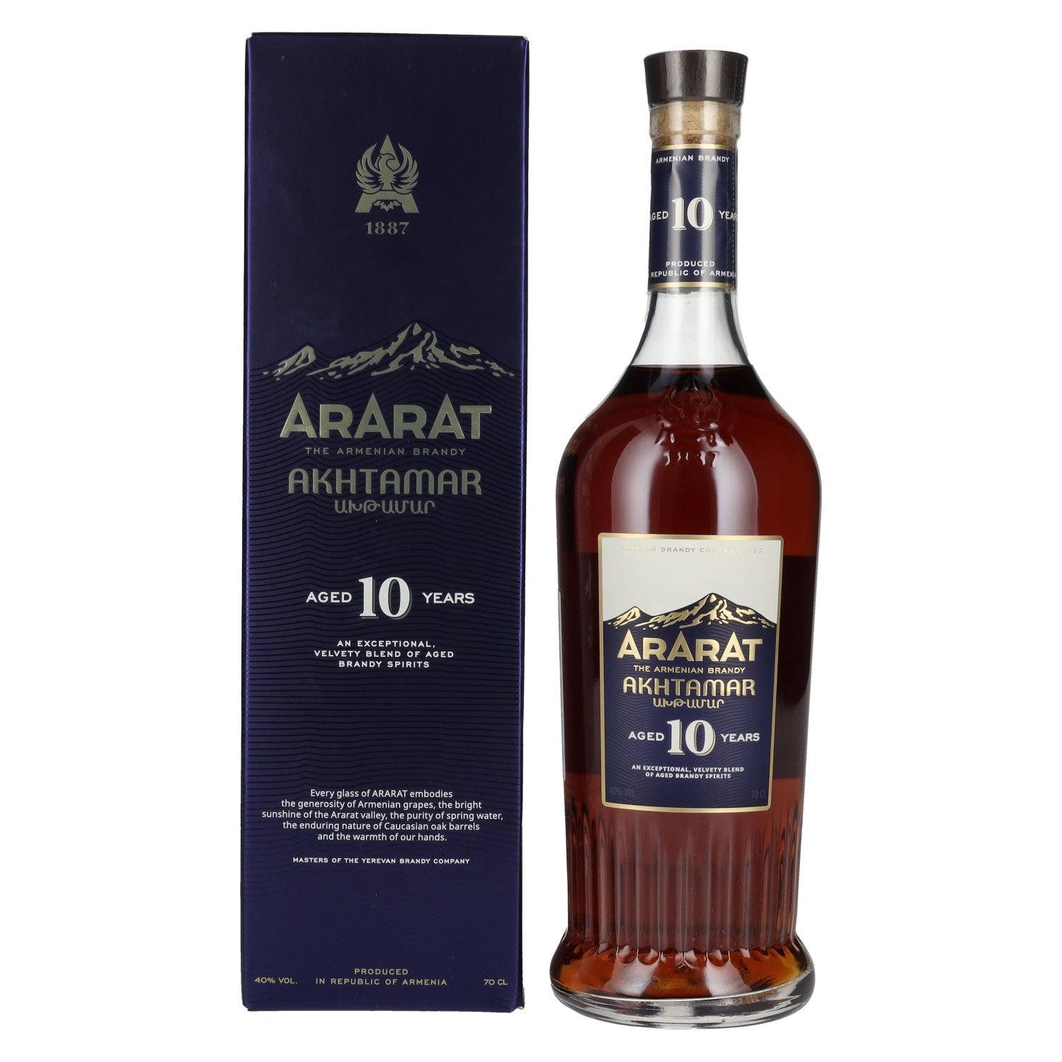 Ararat Akhtamar 10 Years Old 40% Vol. 0,7l in gift box