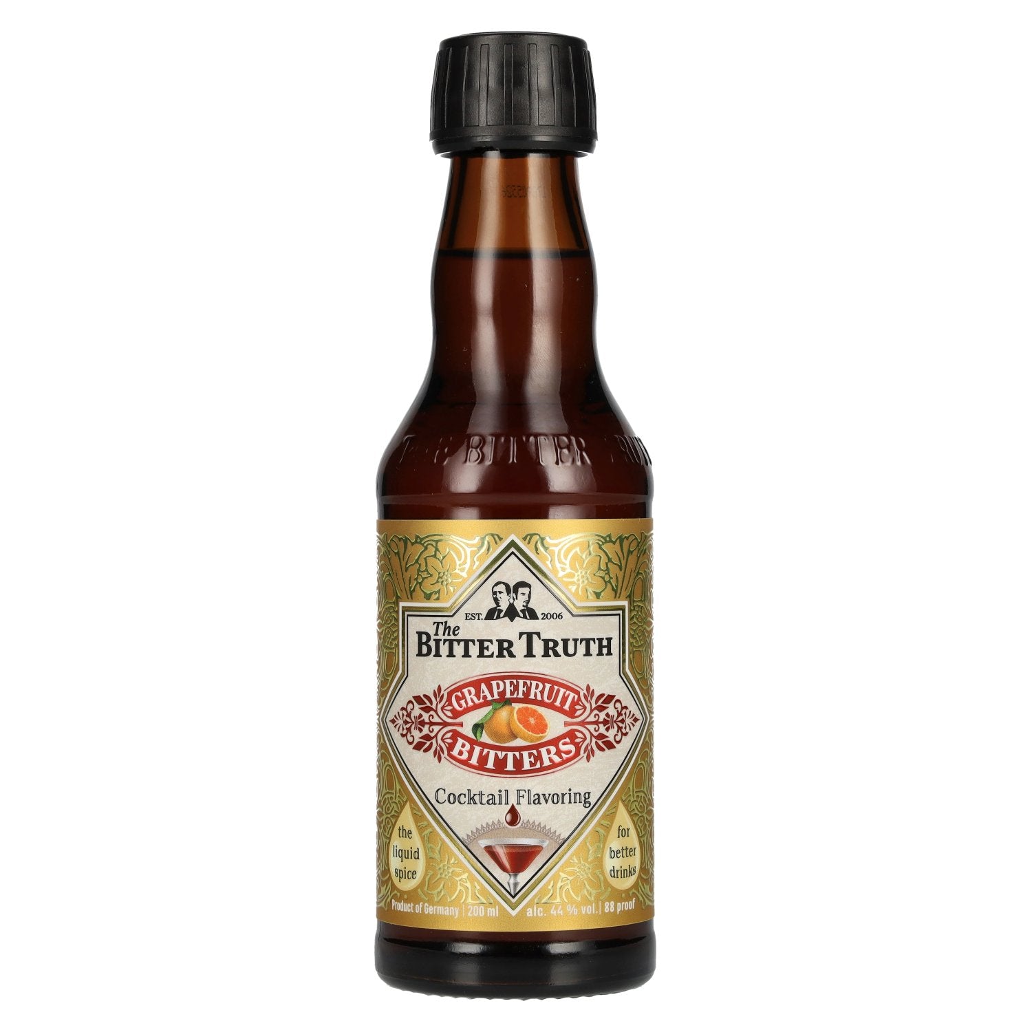 The Bitter Truth Grapefruit Bitters 44 % vol. 0,2 l