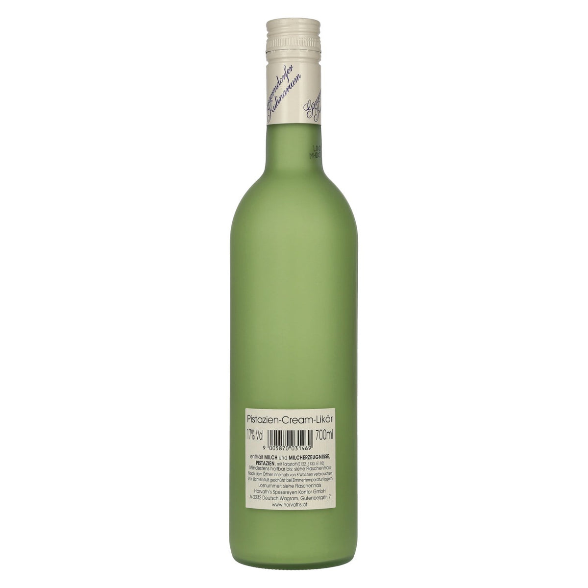 Gänserndorfer Kulinarium Pistachio Cream Liqueur 17% vol. 0.7 l