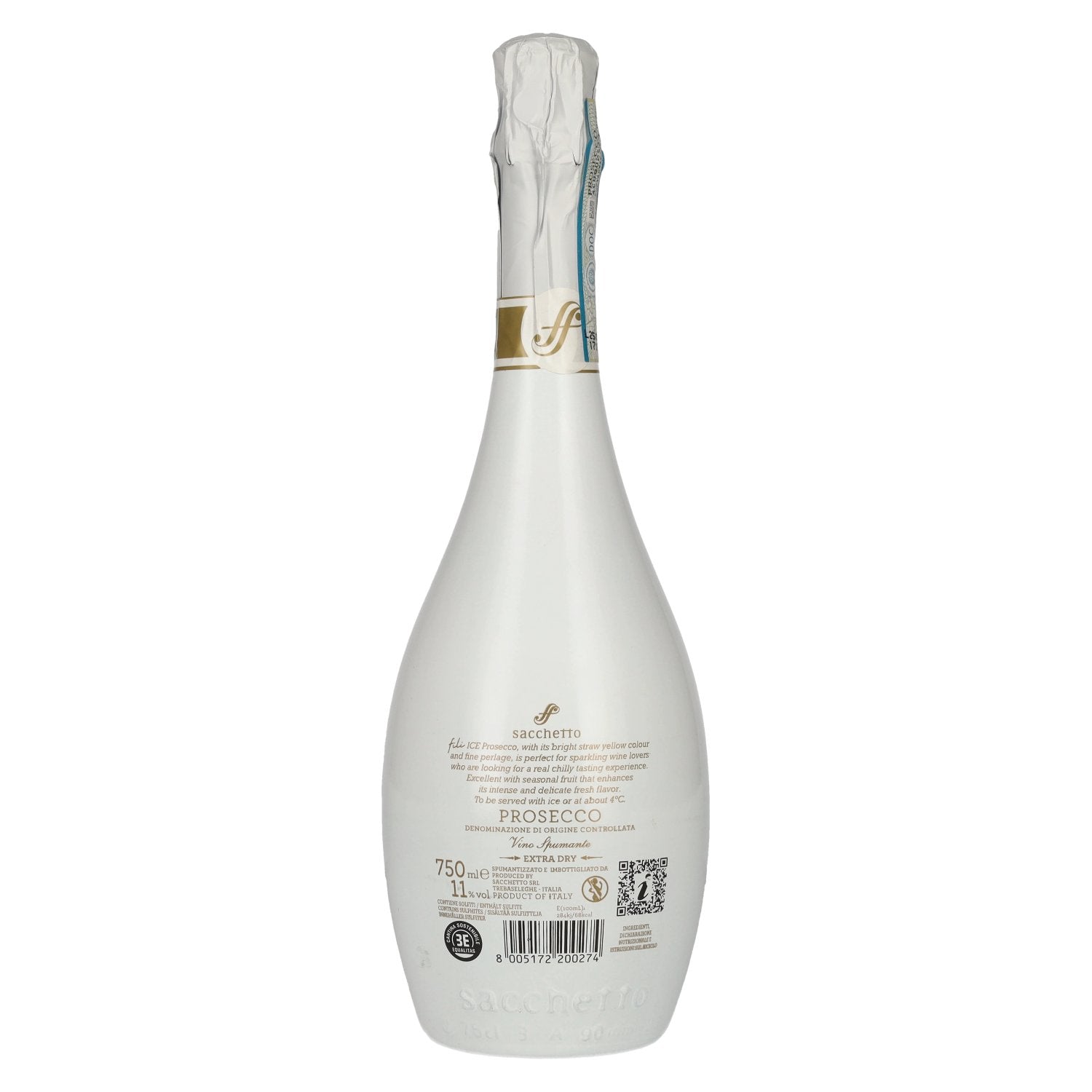 Sacchetto Fili Prosecco ICE Extra Dry DOC 11% Vol. 0,75l