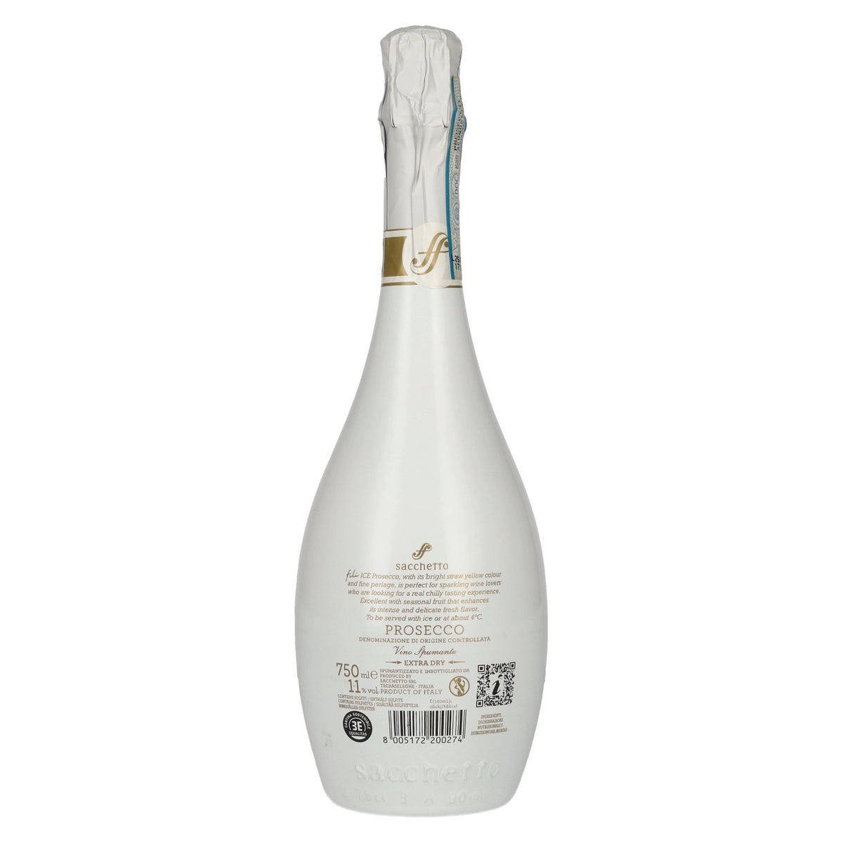 Sacchetto Fili Prosecco ICE Extra Dry DOC 11% vol. 0,75 l
