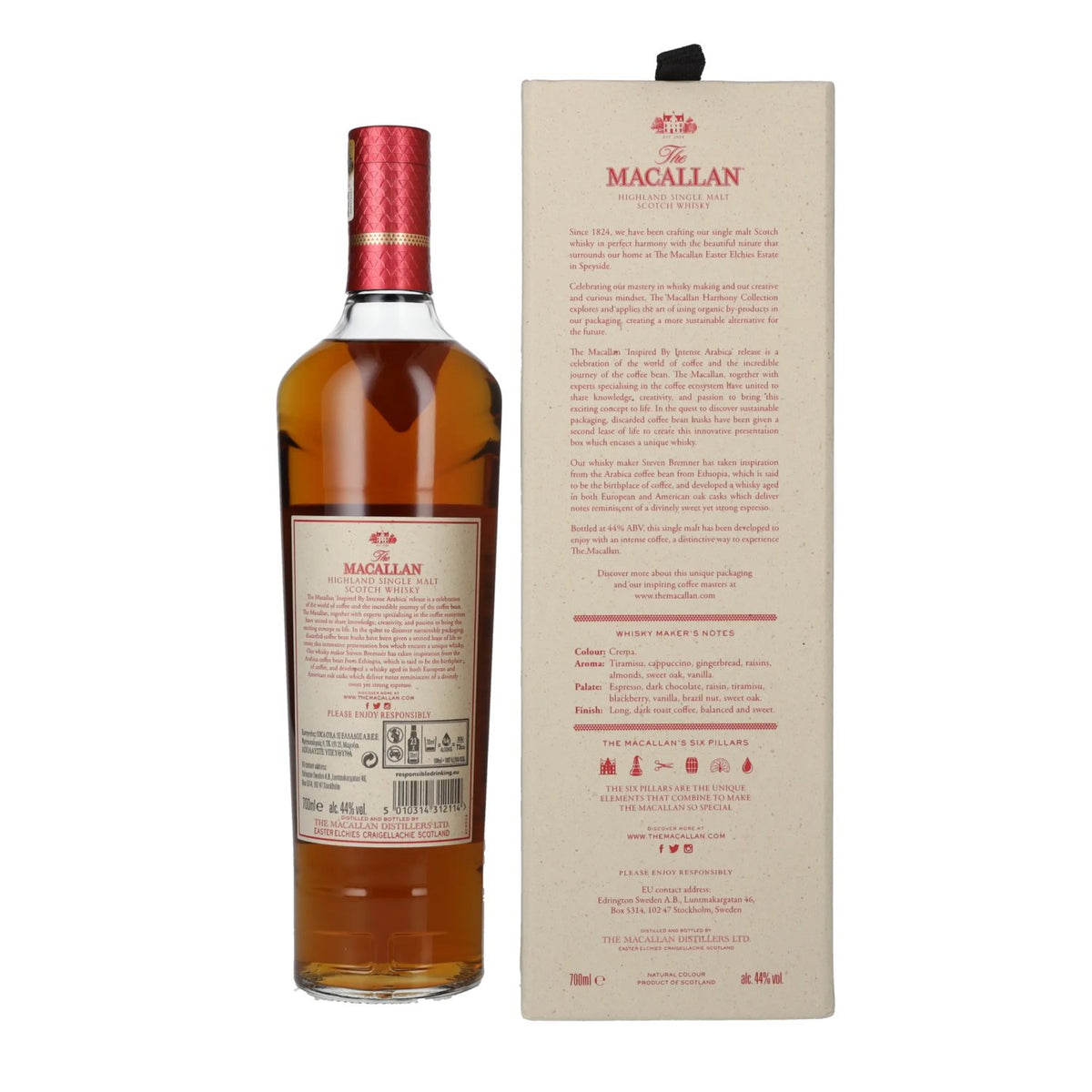 The Macallan The Harmony Collection by INTENSE ARABICA 44% Vol. 0,7l in Geschenkbox