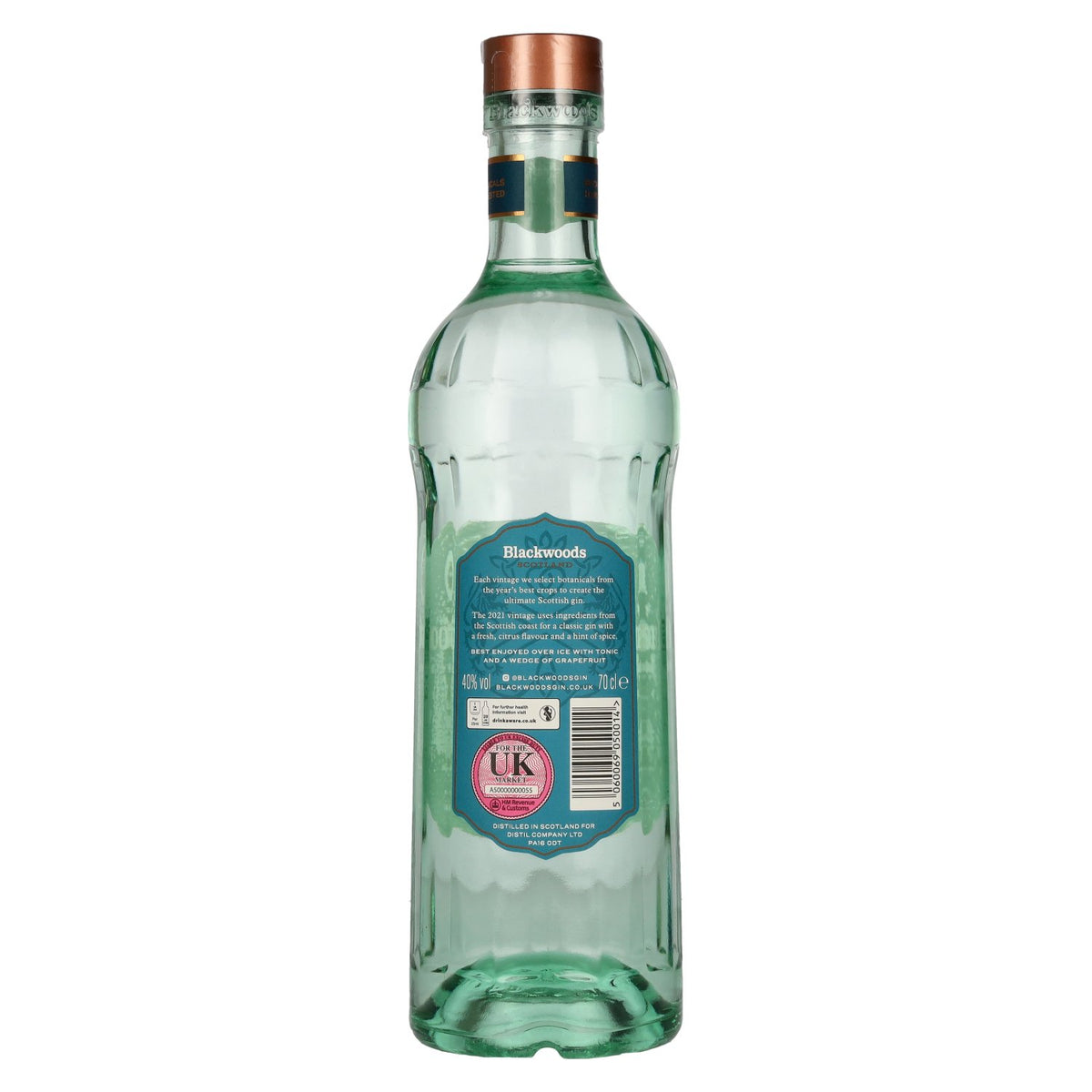 Blackwoods Vintage Classic Dry Gin 2021 40% vol. 0,7 l