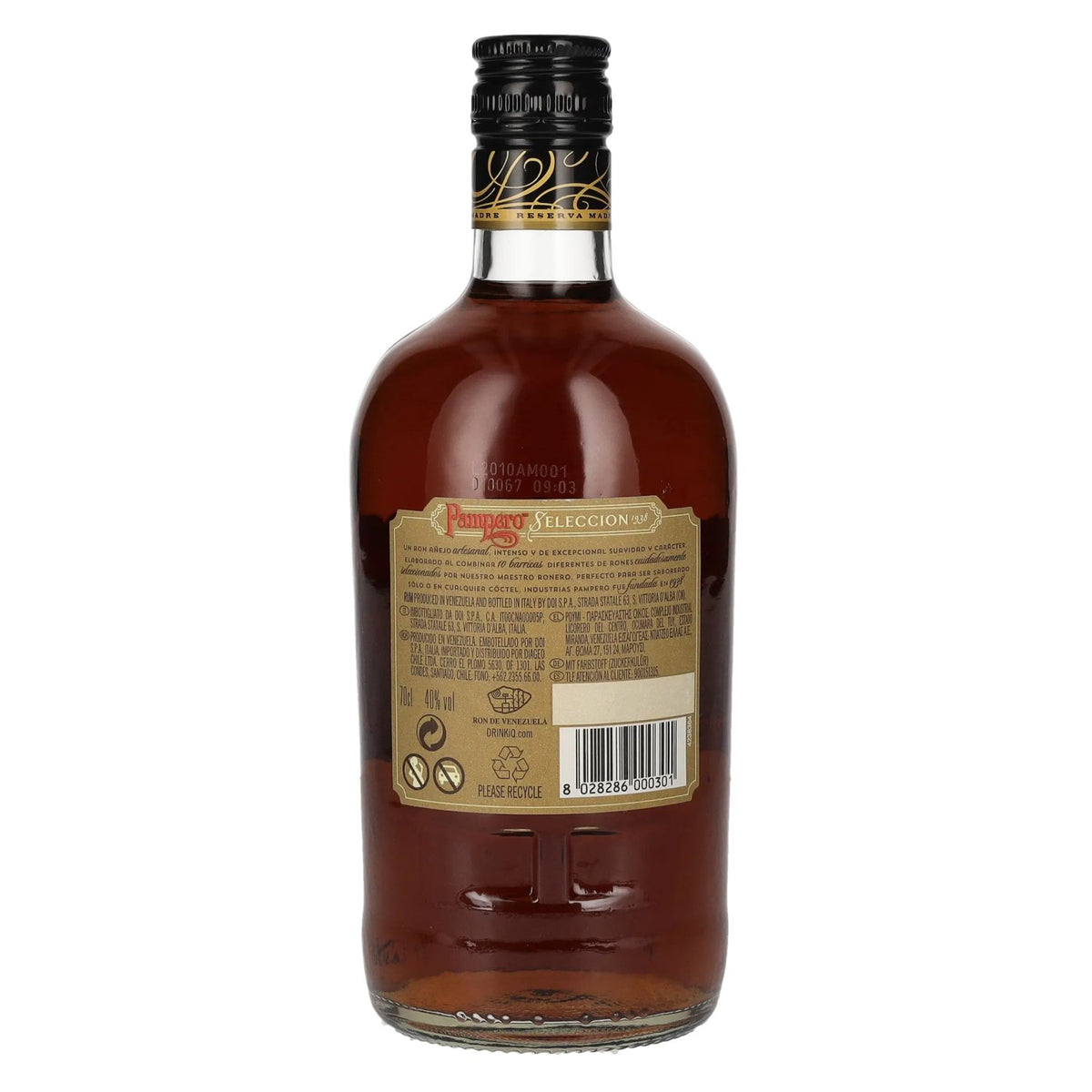 Pampero Añejo SELECCIÓN 1938 40% vol. 0,7 l