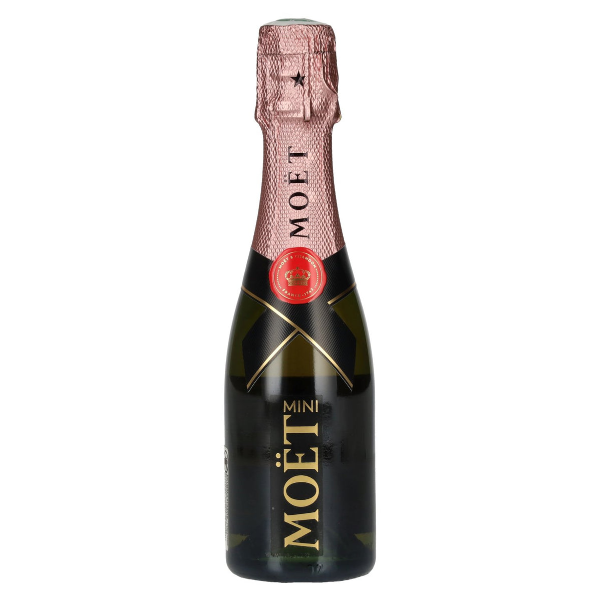 Moët &amp; Chandon Champagne ROSÉ IMPÉRIAL Brut 12.5% ABV 0.2l