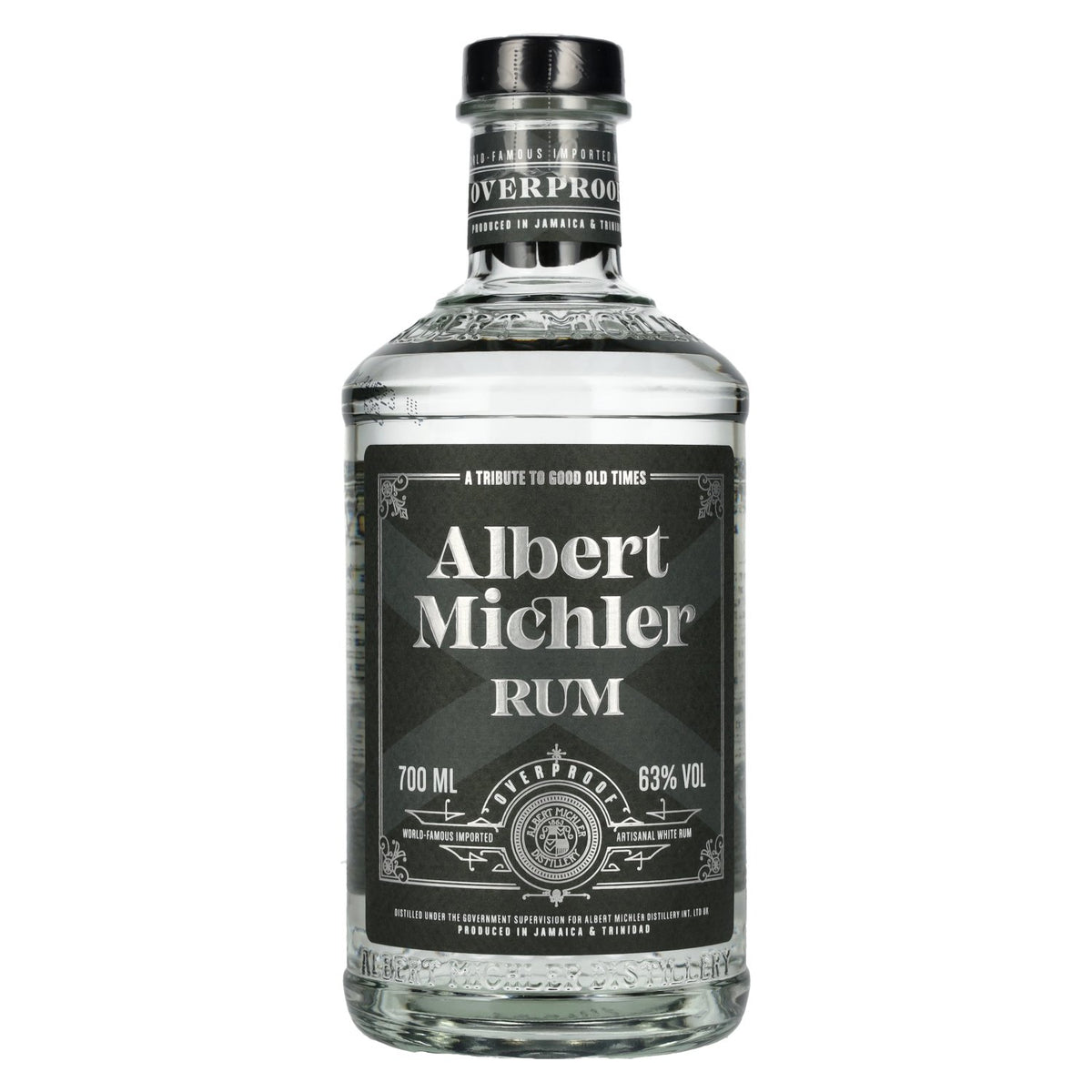 Albert Michler Rum Overproof Artisanale Witte Rum 63% Vol. 0,7l