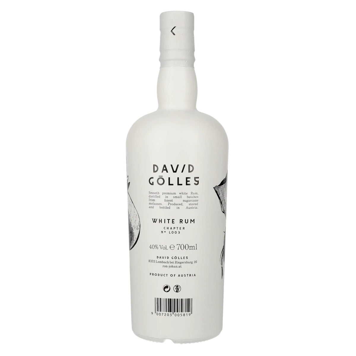Ron Johan Rum 40% vol. 0.7 l
