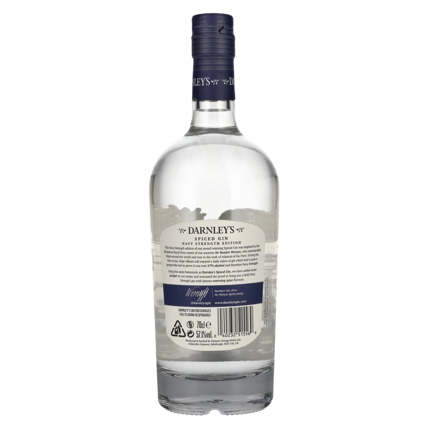 Darnley's Gin SPICED GIN Navy Strength Edition 57,1% Vol. 0,7l