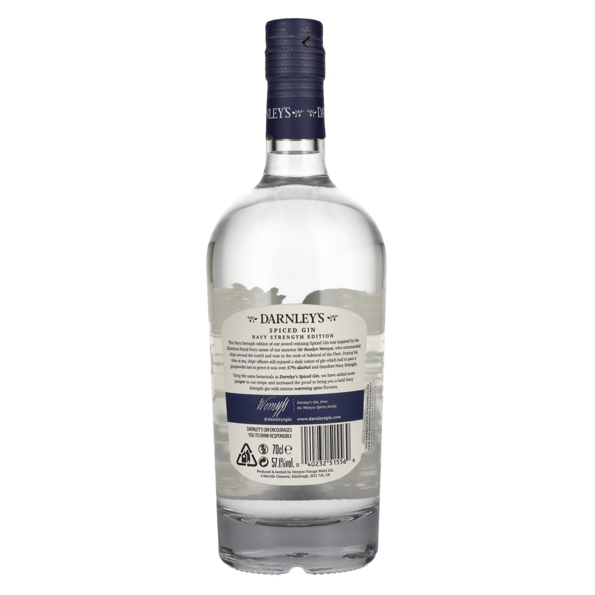 Darnley's Gin SPICED GIN Navy Strength Edition 57,1% Vol. 0,7l