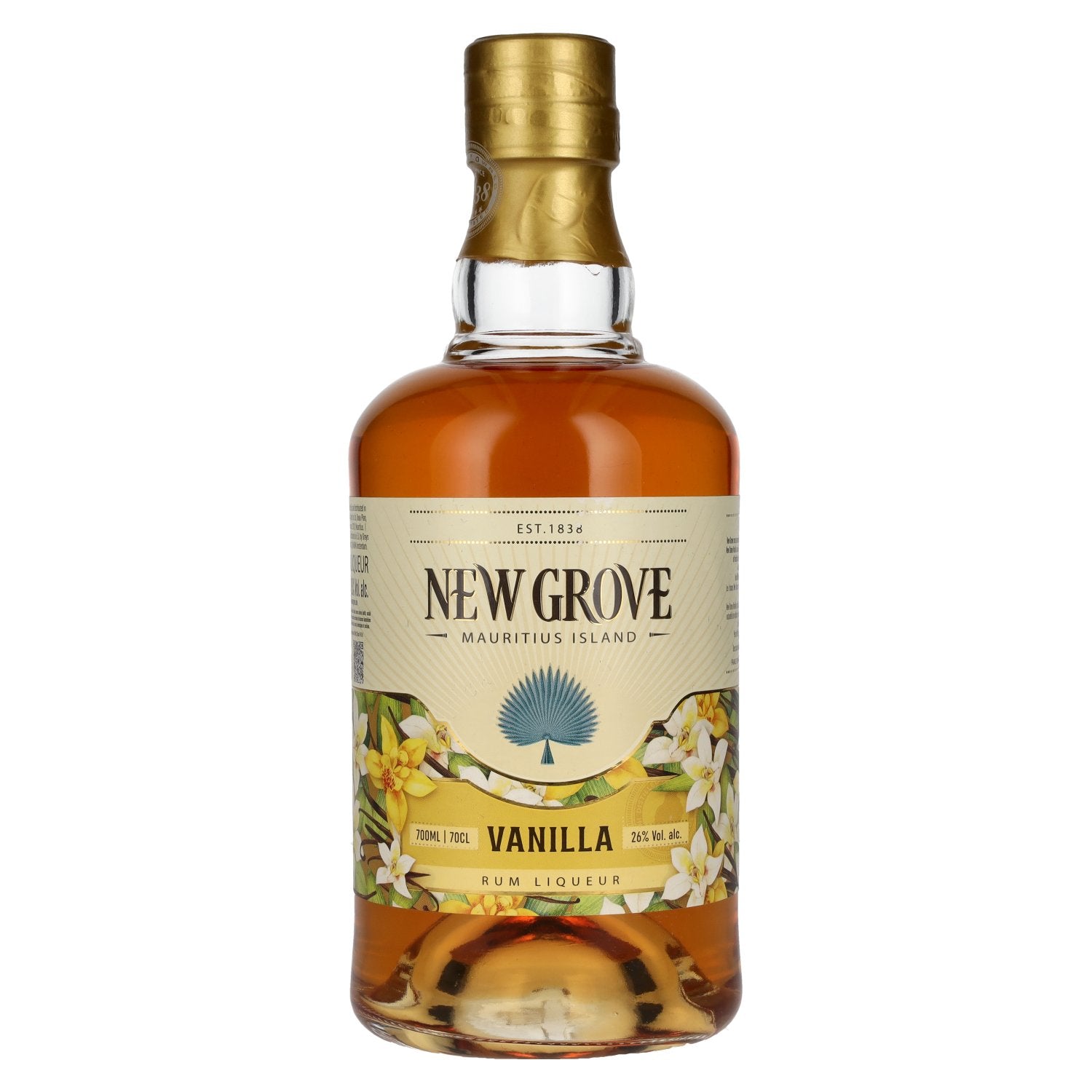 New Grove Vanille Mauritius Island Rum Likeur 26% Vol. 0,7l