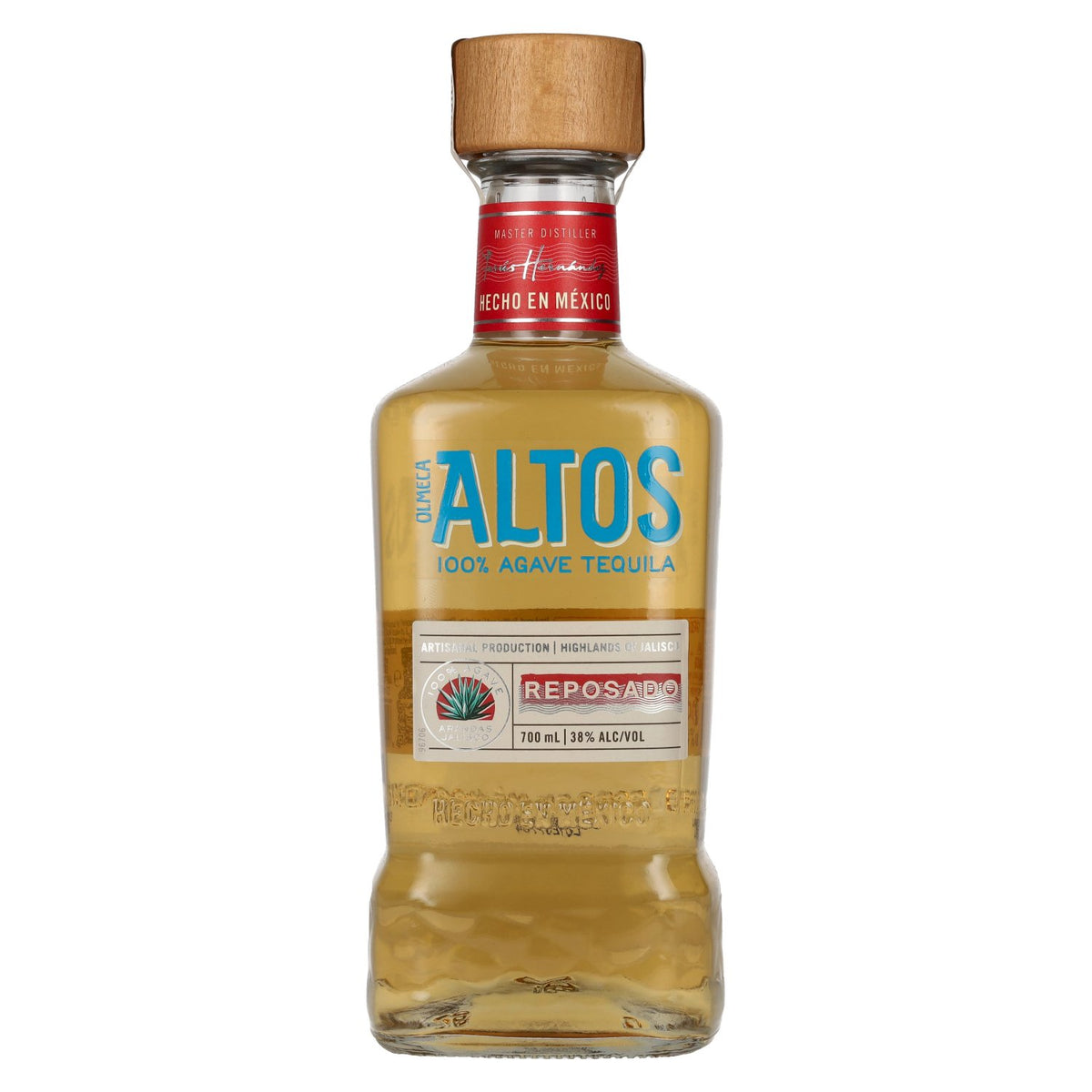 Tequila Olmeca Altos Reposado 100 % agave, 38 % vol., 0,7 l
