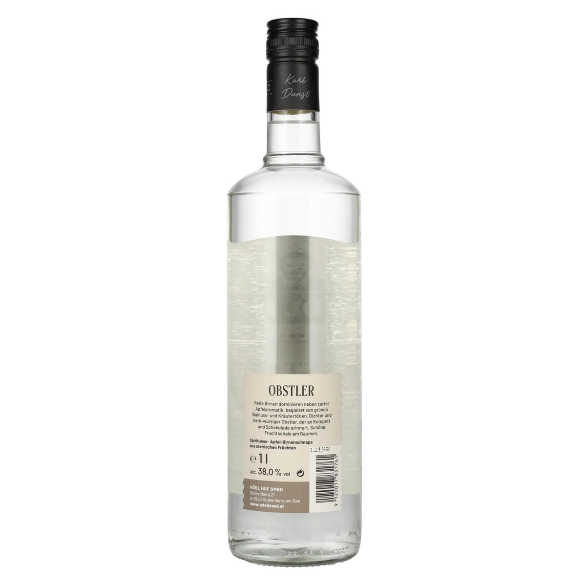 Hödl Hof OBSTLER Apfel-Birnenschnaps 38% Vol. 1l