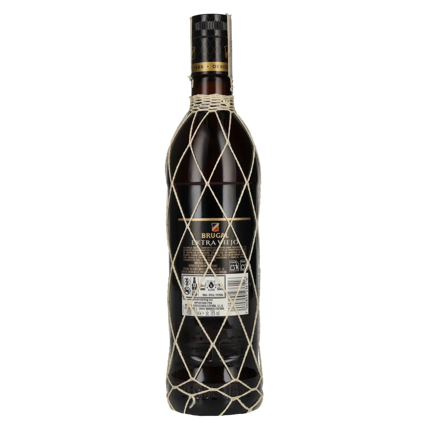 Brugal EXTRA VIEJO Ron Dominicano 38% Vol. 0,7l