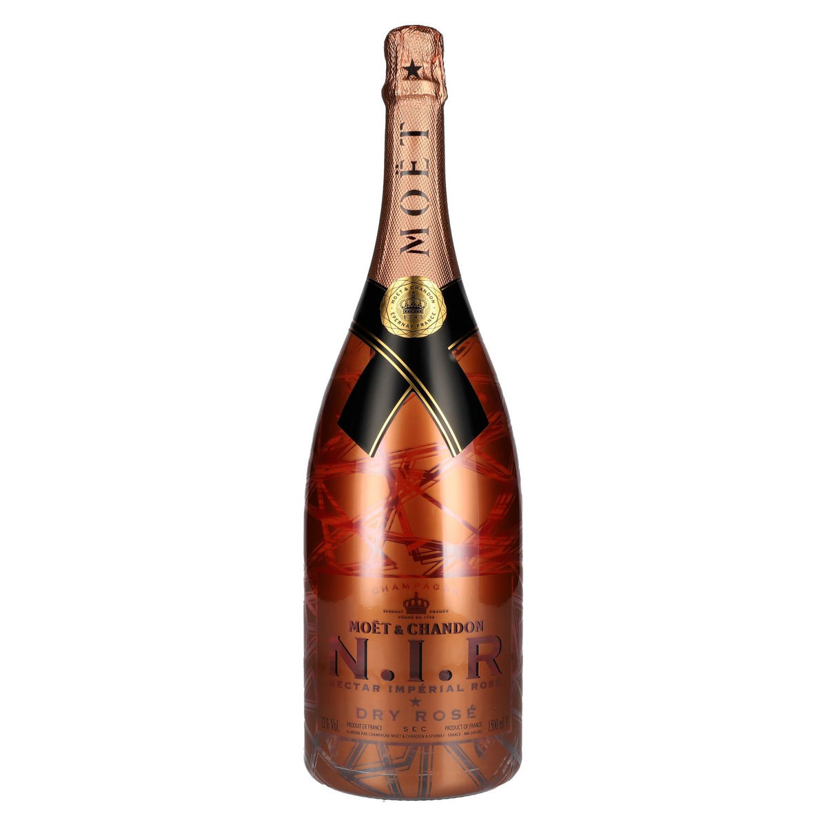 Moët & Chandon Champagne N.I.R. Dry Rosé Sec Luminous Edition 12% Vol. 1,5l