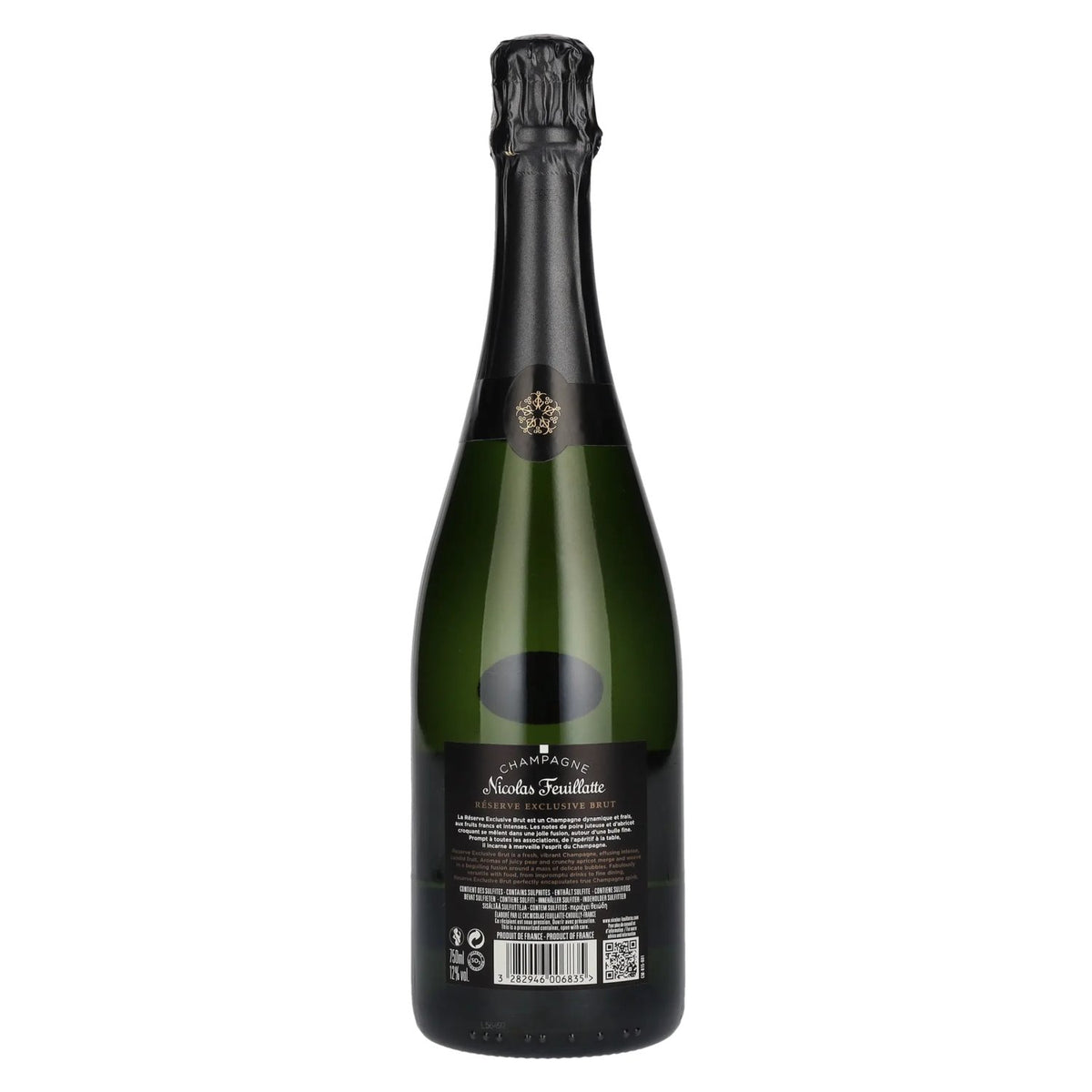 Nicolas Feuillatte Champagne Réserve Exclusive Brut 12% Vol. 0,75l