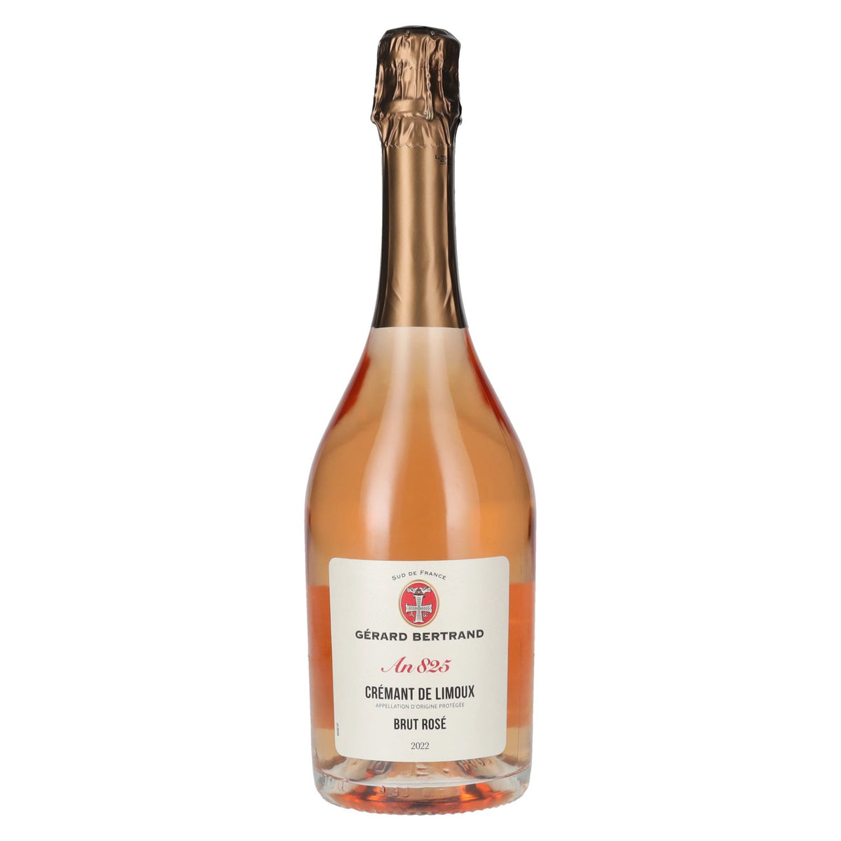 Gérard Bertrand An825 Crémant de Limoux Brut Rosé AOP 2022 12,5 % vol. 0,75 l