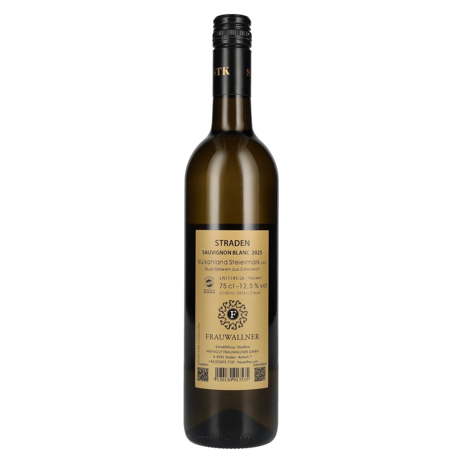 Frauwallner Sauvignon Blanc Straden Vulkanland Steiermark DAC 2025 12,5% Vol. 0,75l