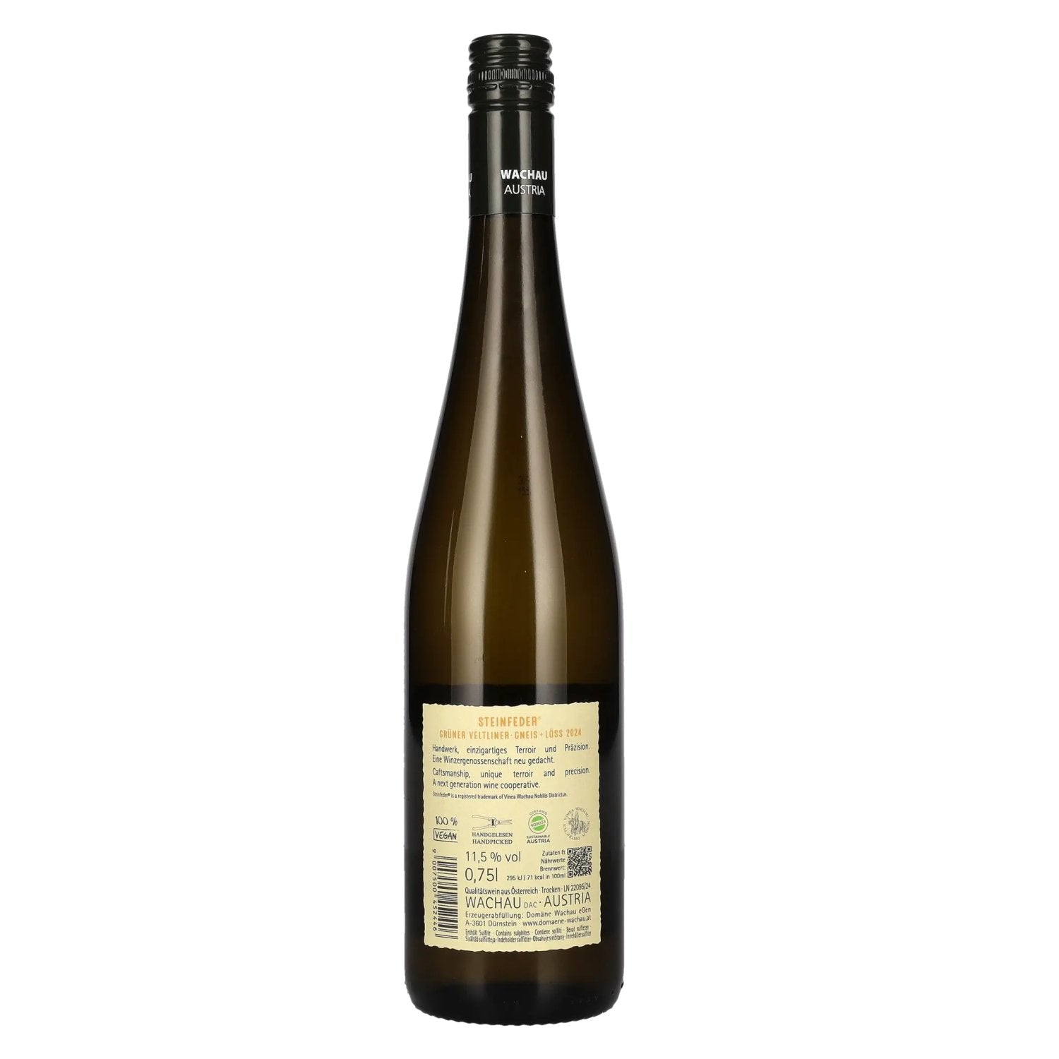 Domäne Wachau Grüner Veltliner Steinfeder Gneis + Löss 2024 11,5% Vol. 0,75l