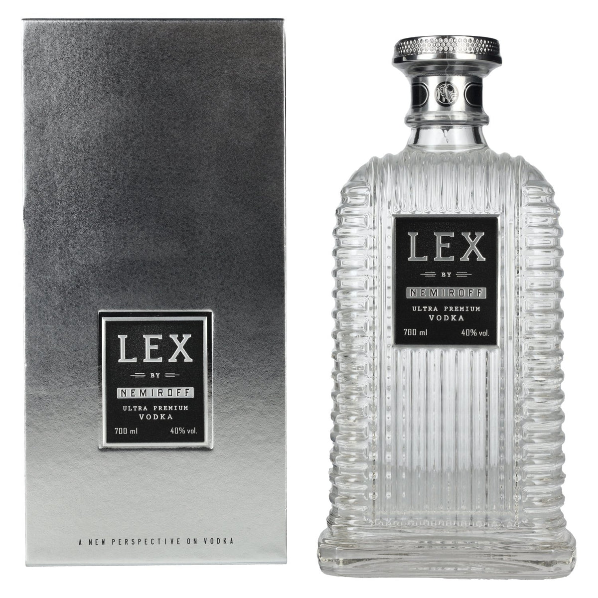 LEX by Nemiroff, vodka ultra premium 40 % vol., 0,7 l, dans un coffret cadeau
