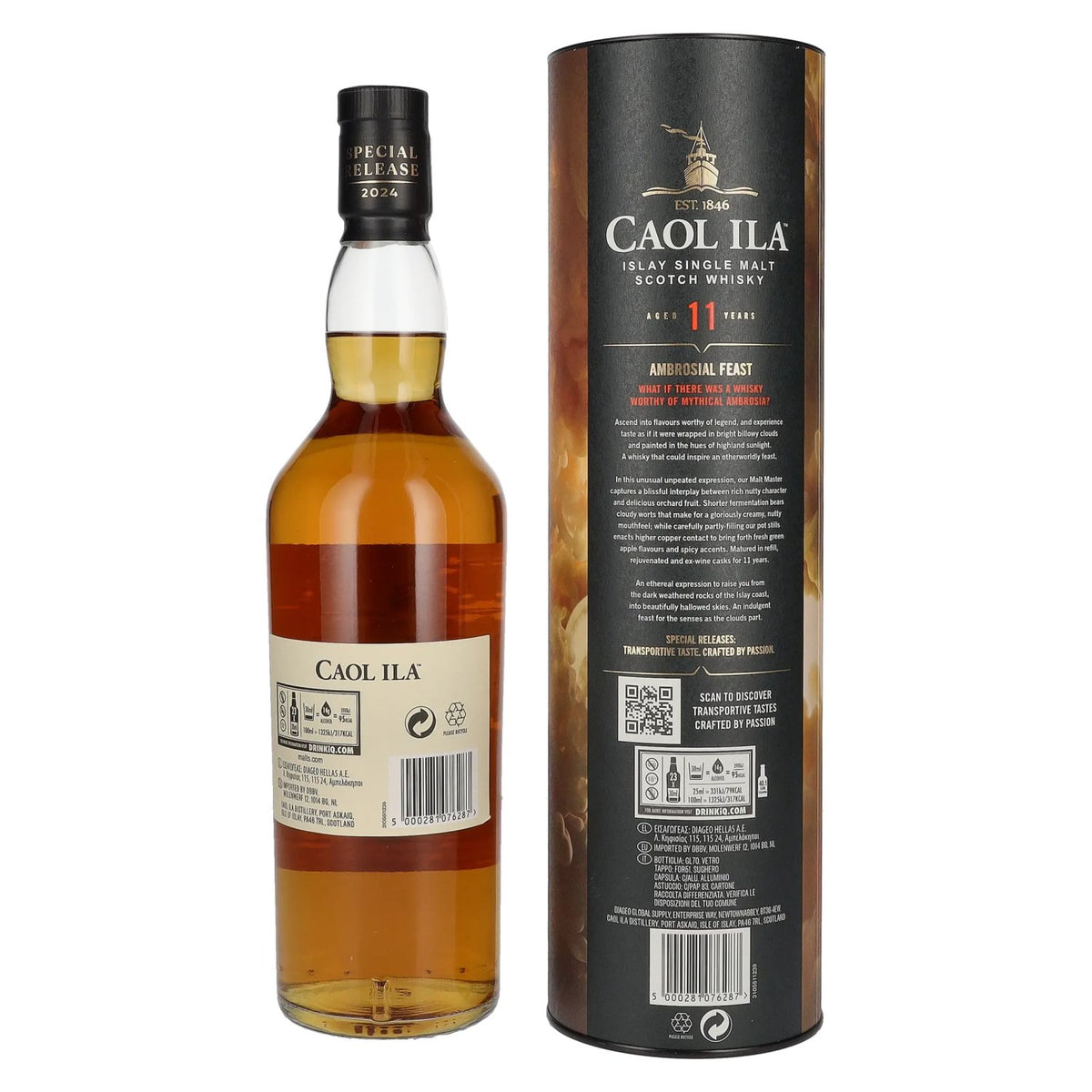 Caol Ila 11 Years Old Ambrosial Feast Single Malt Special Release 2024 57,3% Vol. 0,7l in Geschenkbox