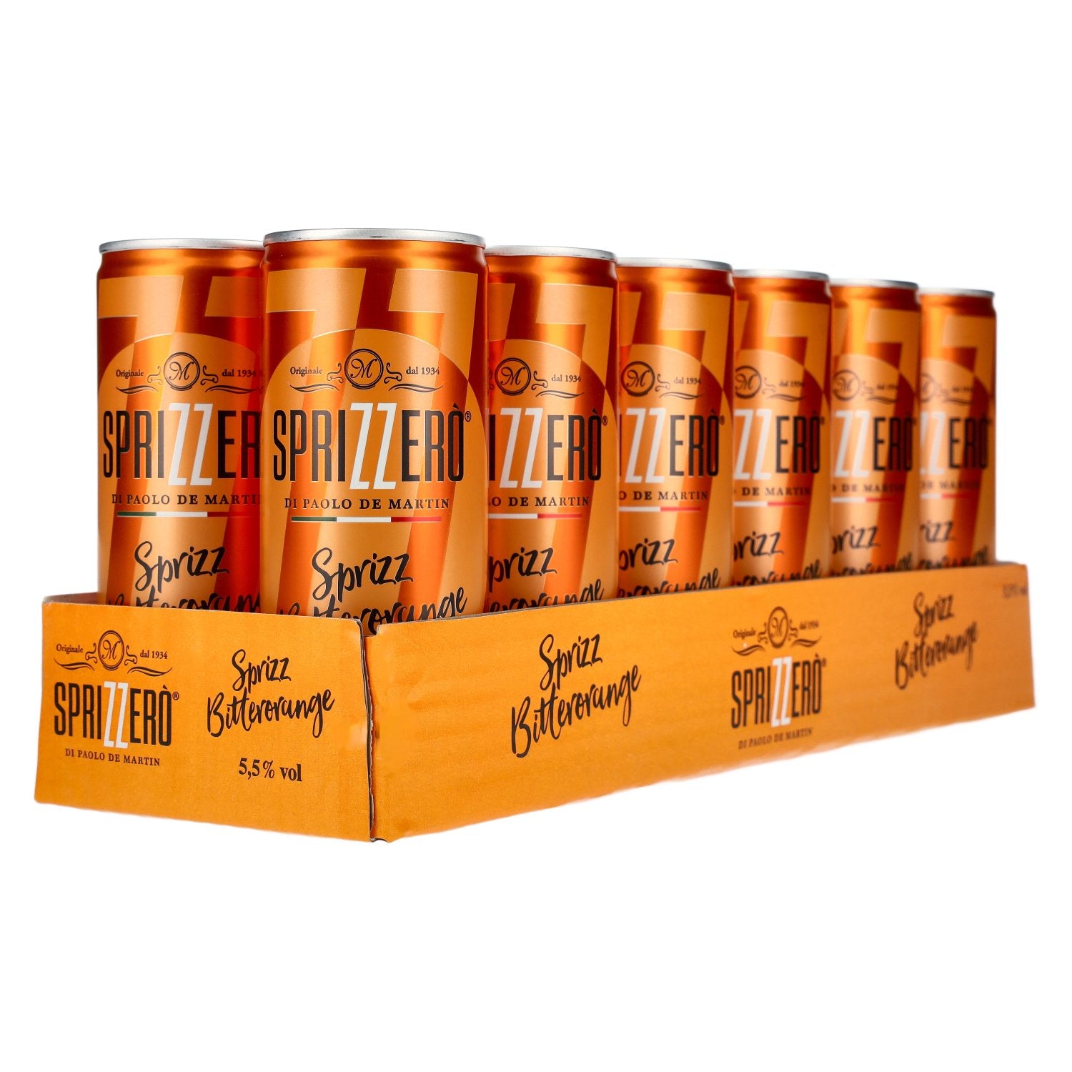 Sprizzerò Sprizz Bitterorange 5,5% Vol. 12x0,25l Dosen Pfand