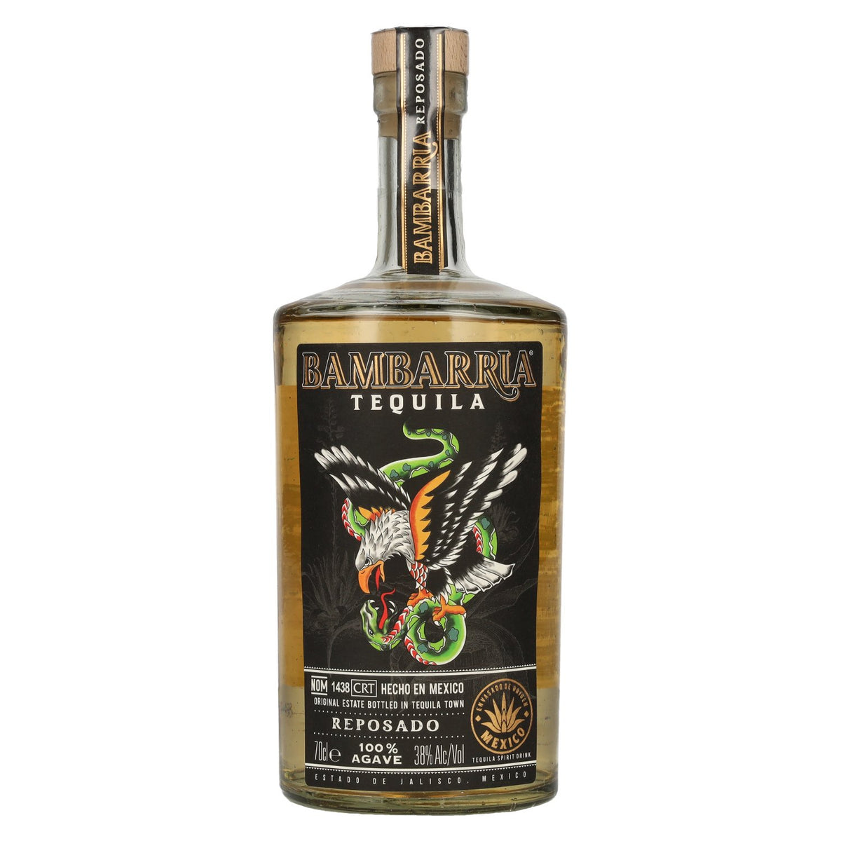 Bambarria Tequila Reposado 100% Agave 38% vol. 0.7 l