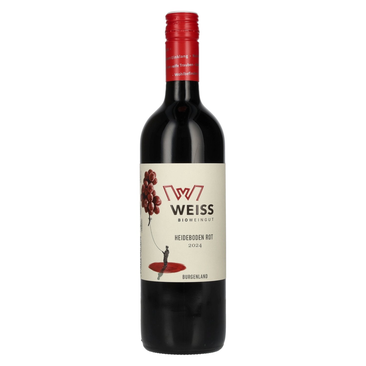 Christian &amp; Thomas Weiss Heideboden rood 2024 13,5% Vol. 0,75l