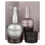 Dictador PLATINUM Colombian Aged Rum 40% Vol. 0,7l in Geschenkbox mit Kerze