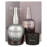 Dictador PLATINUM Colombian Aged Rum 40% Vol. 0,7l in Geschenkbox mit Kerze