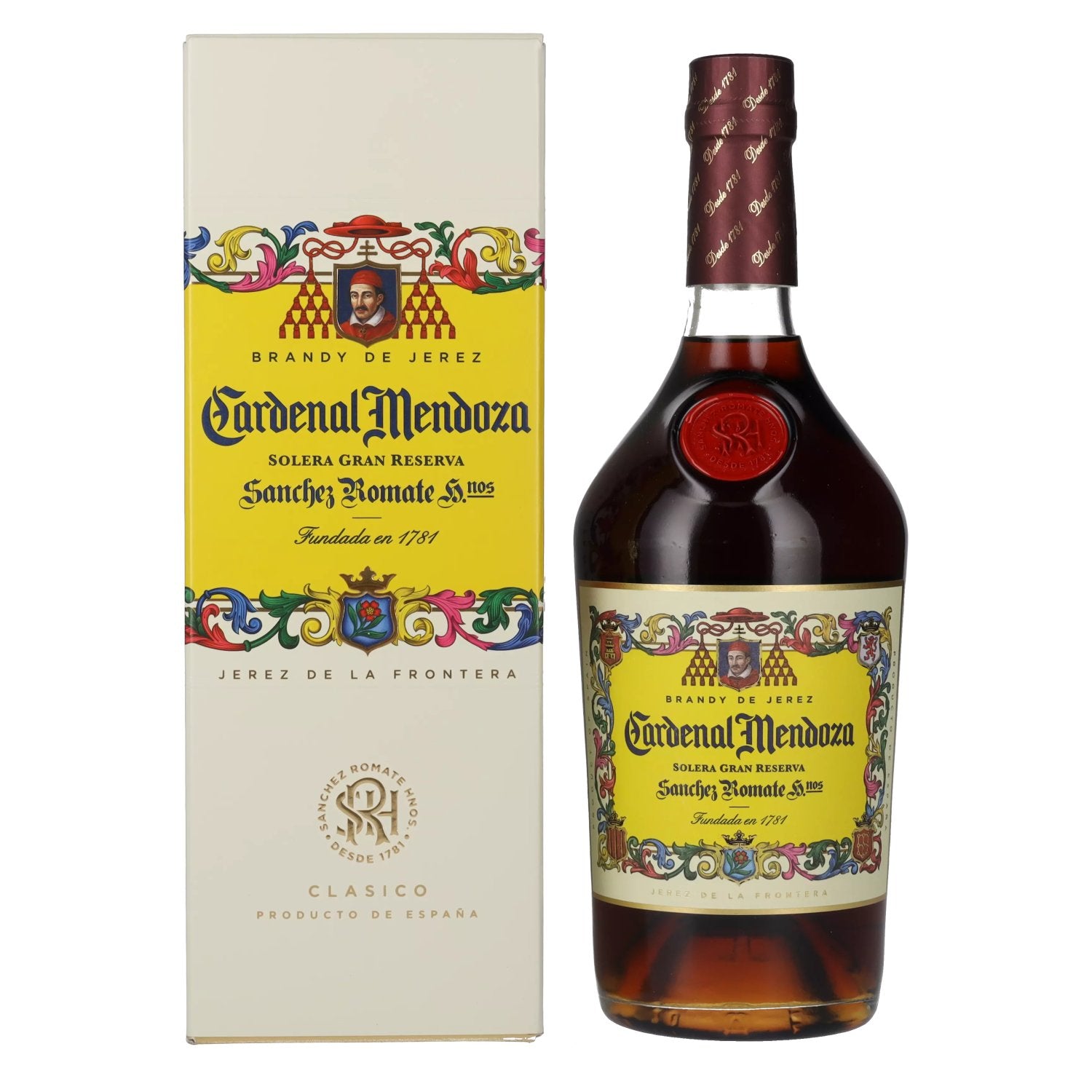 Cardenal Mendoza Brandy de Jerez 40% Vol. 0,7l in gift box