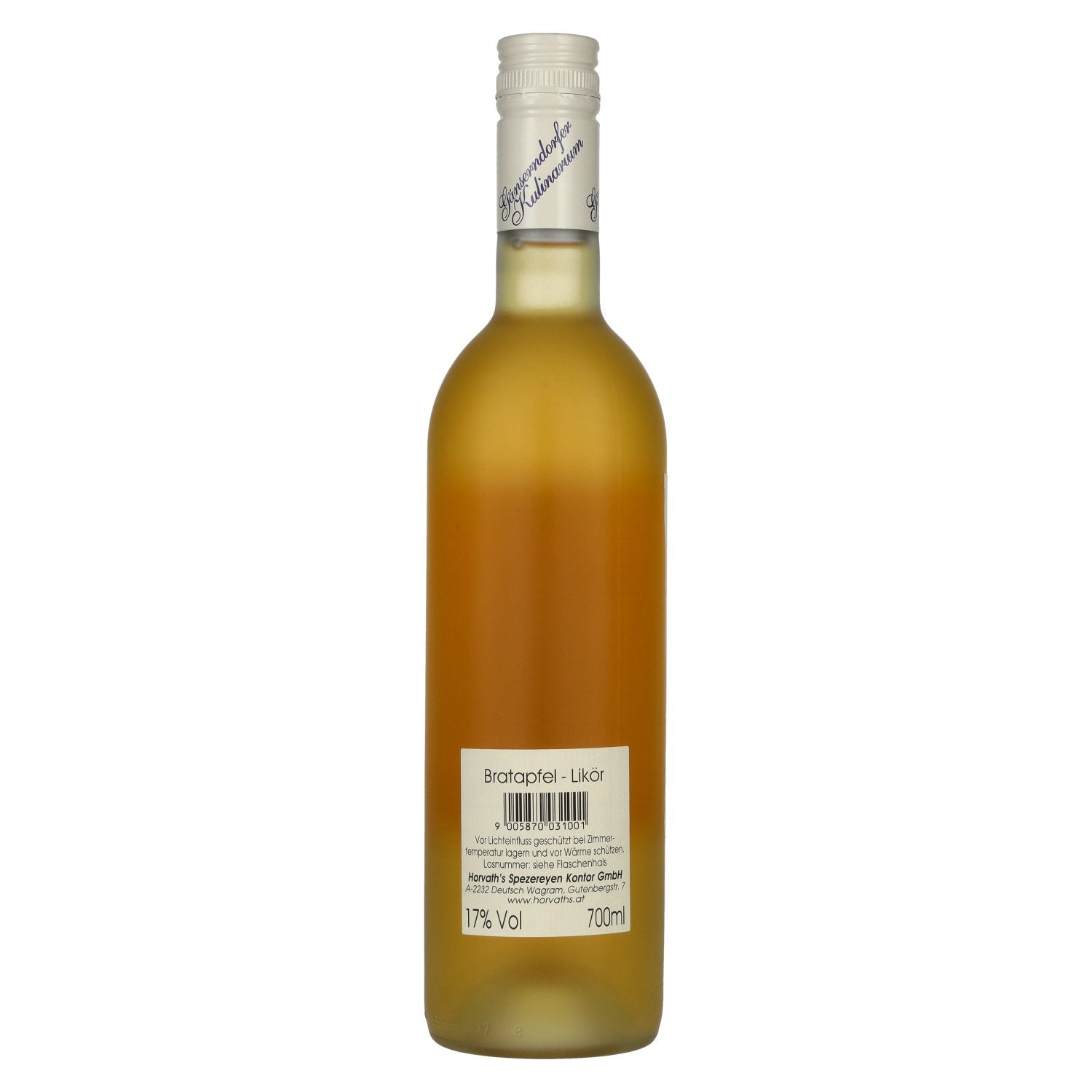 Auersthaler Bratapfellikör mit Adventgewürzen 17% Vol. 0,7l