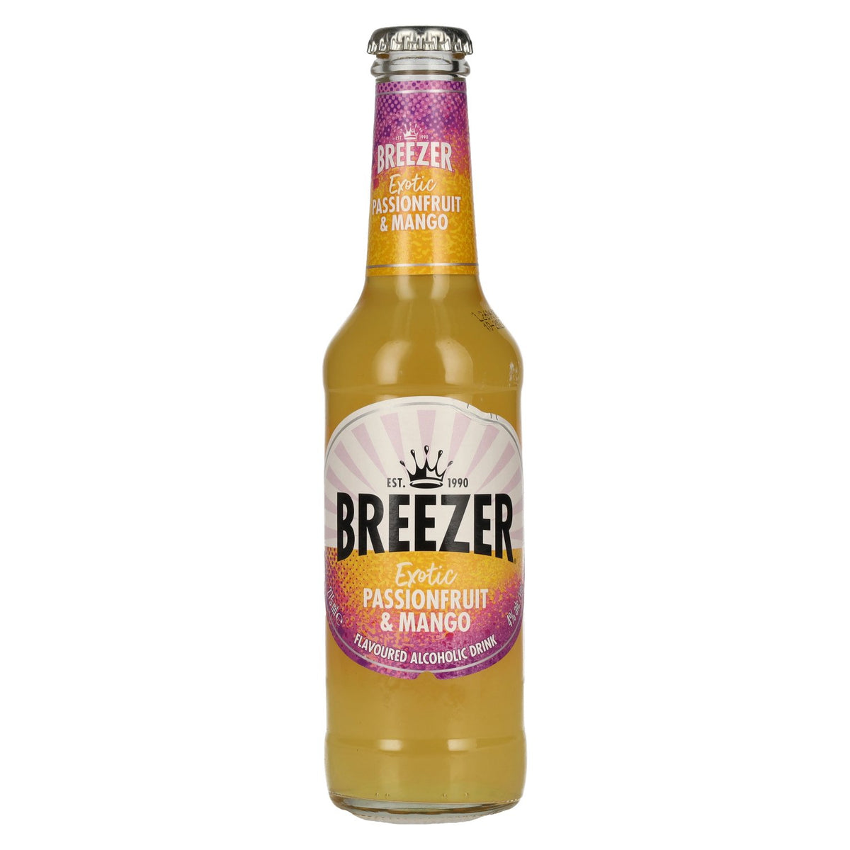 Bacardi Breezer Exotic Passion Fruit &amp; Mango 4% ABV 0.275 l