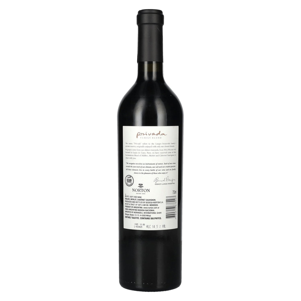 Bodega Norton Privada Family Blend 2023 14,5 % vol. 0,75 l