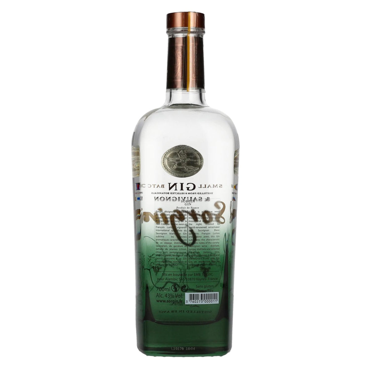 Sorgin Small Batch Gin &amp; Sauvignon 43% ABV 0.7 l