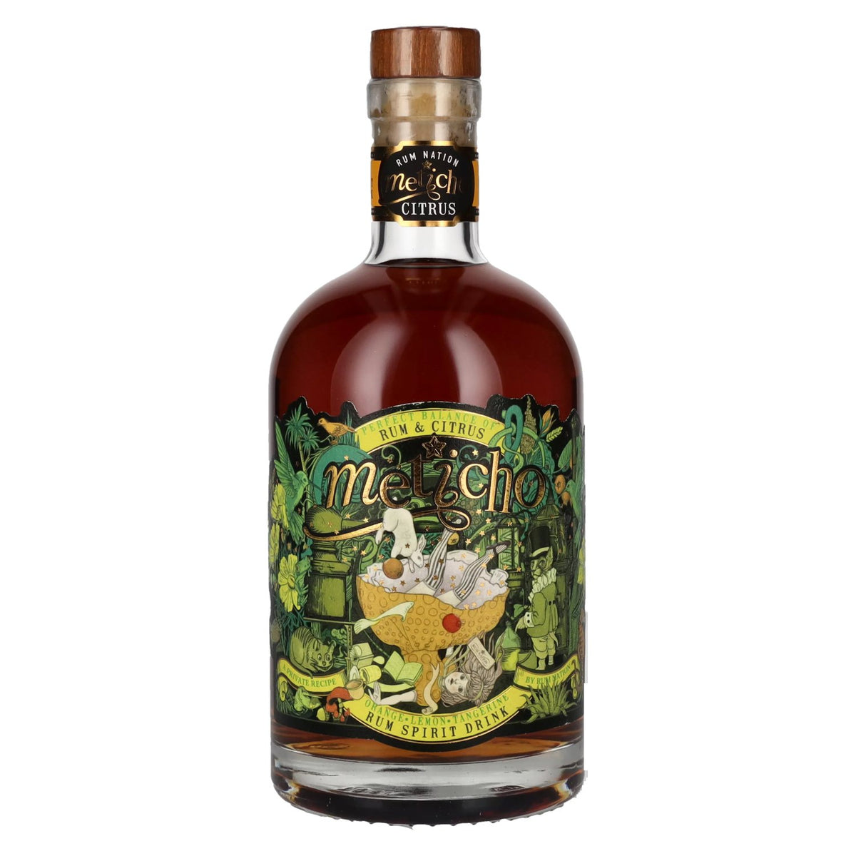 Rum Nation Meticho Rhum &amp; Agrumes 40 % vol. 0,7 l