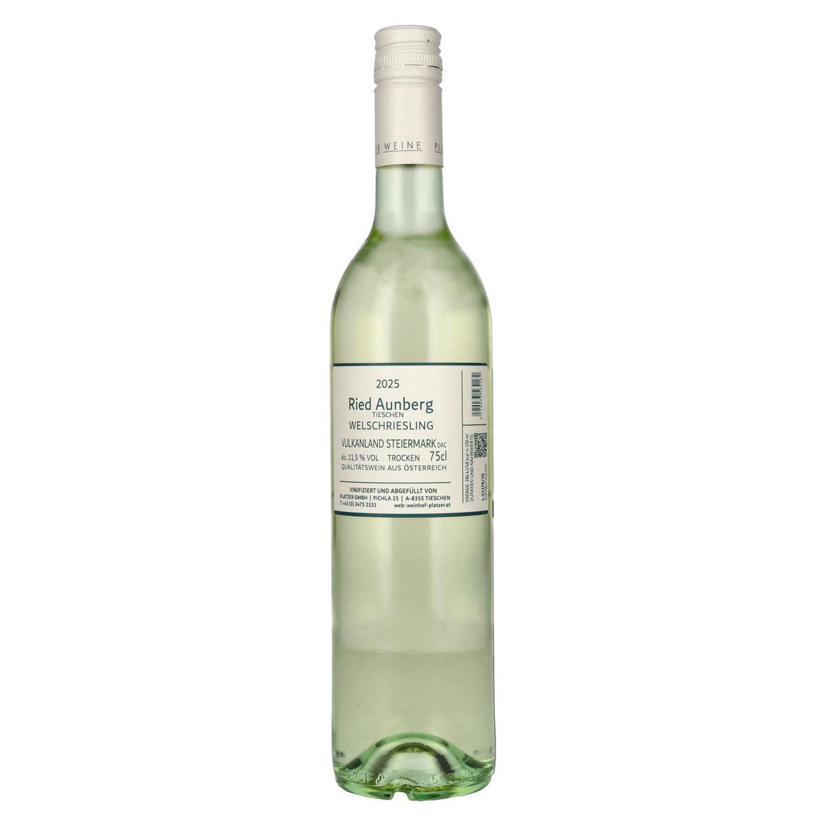 Platzer Welschriesling Ried Aunberg Vulkanland Styrie DAC 2025 11,5 % vol. 0,75 l